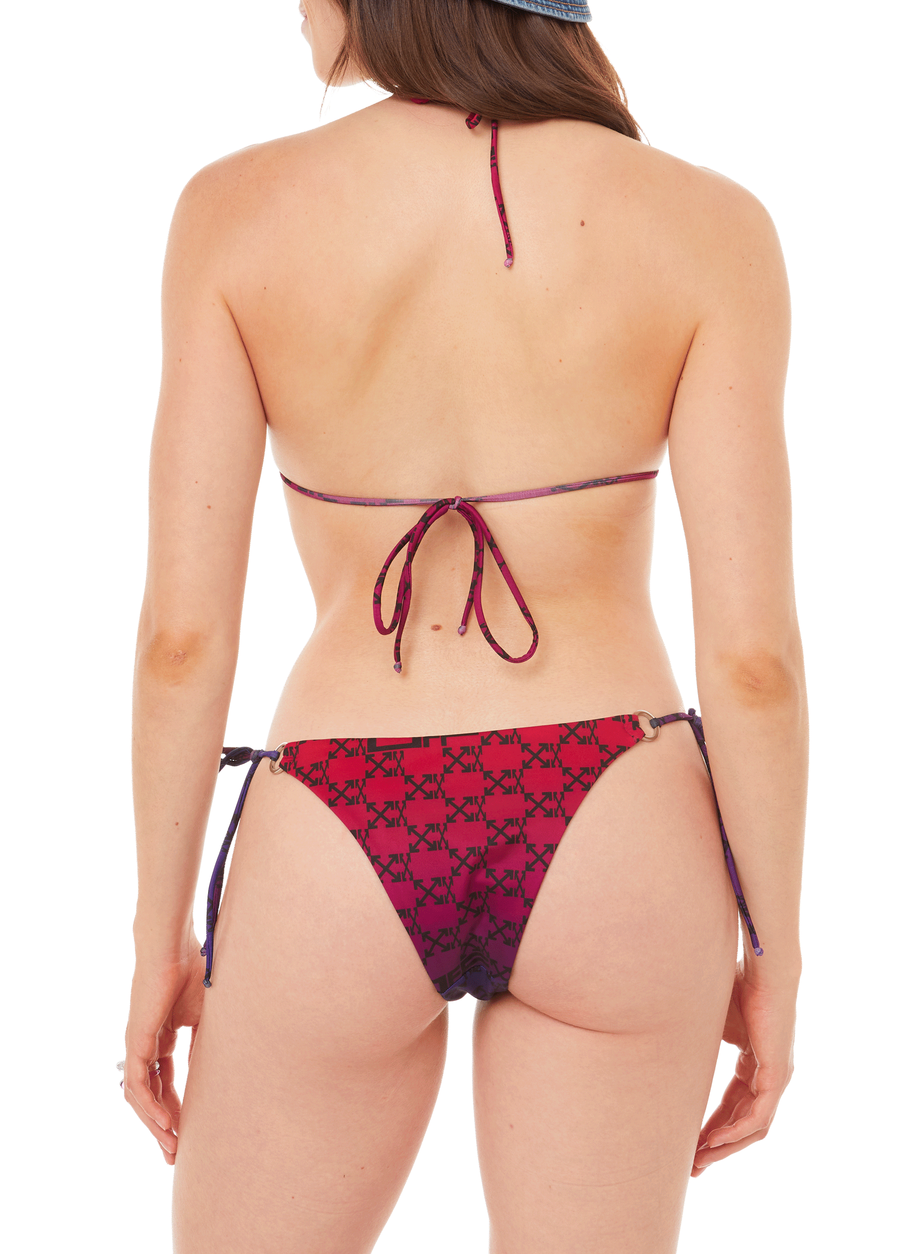 Maillot deux pièces  OFF-WHITE Rouge