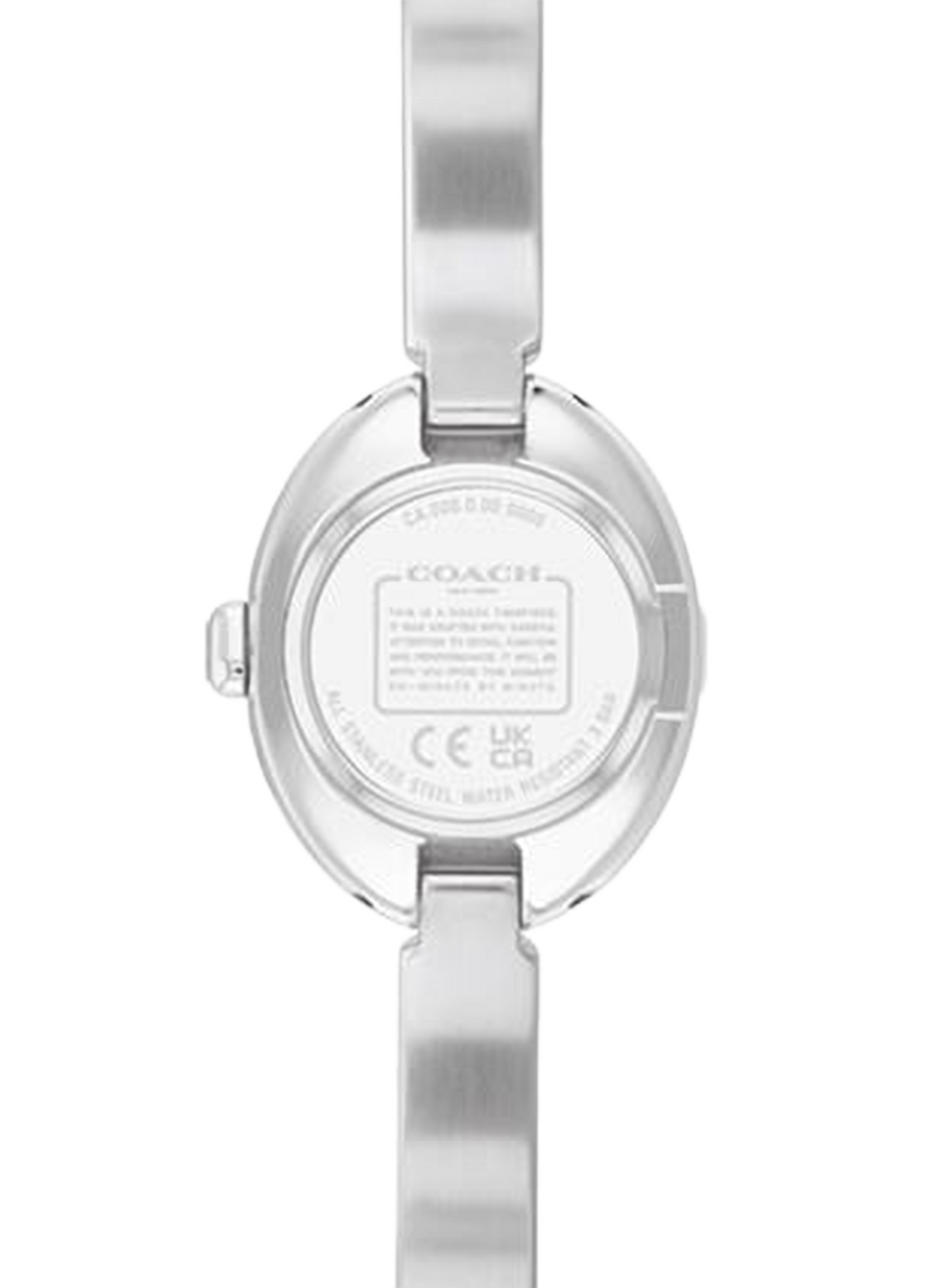 Montre quartz Sammy en acier inoxydable COACH MONTRES Argent