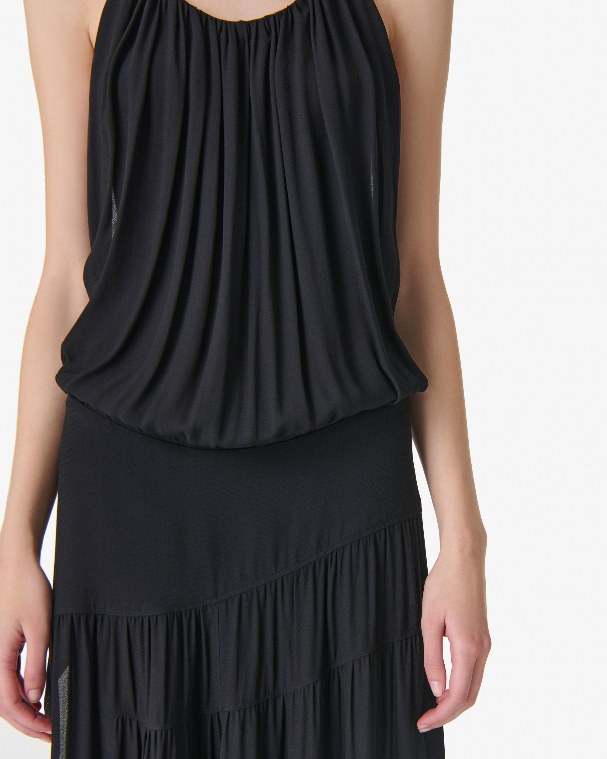 Robe longue ample island IRO Noir