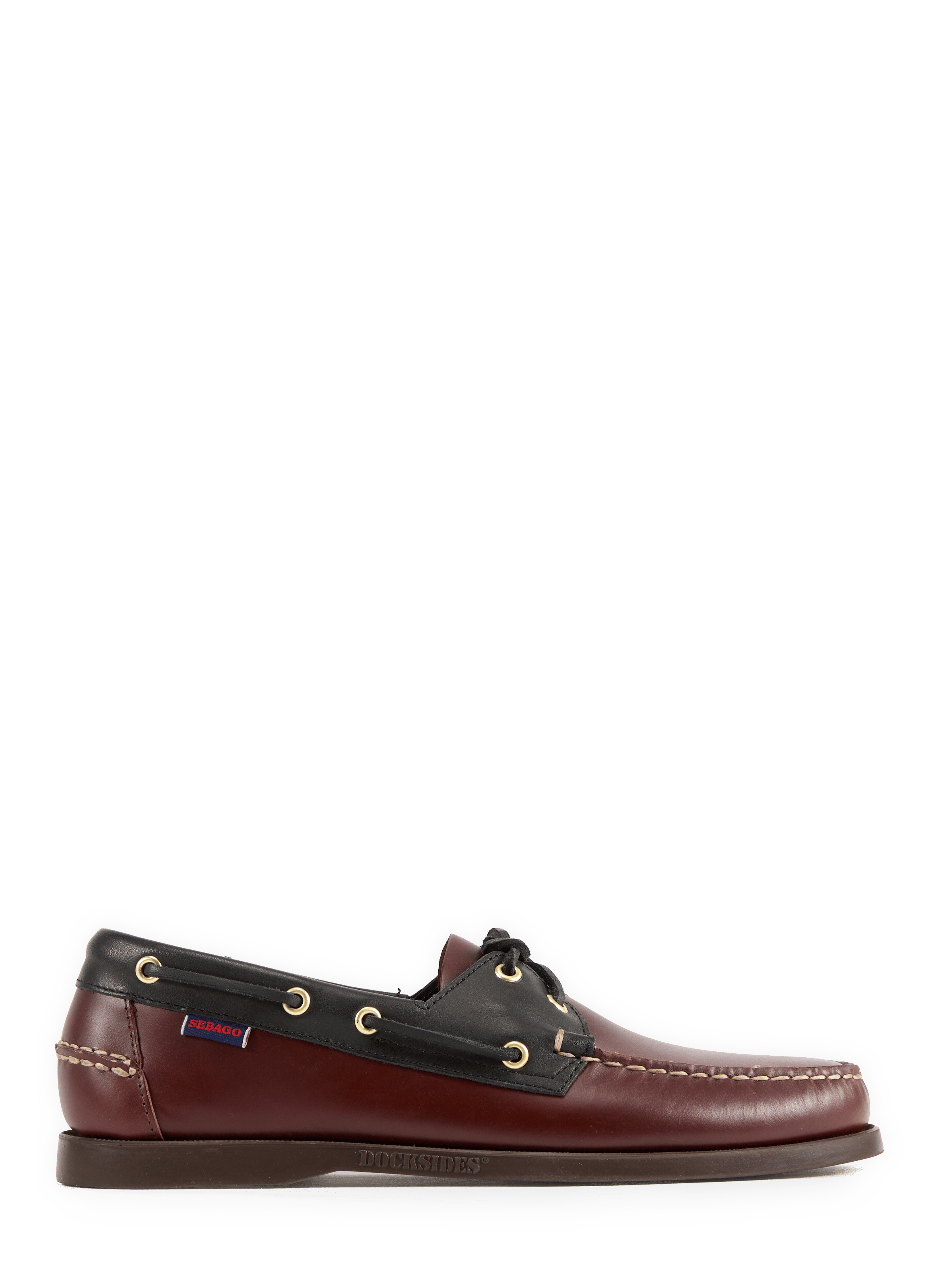 Portland leather boat shoes SEBAGO Multicolour