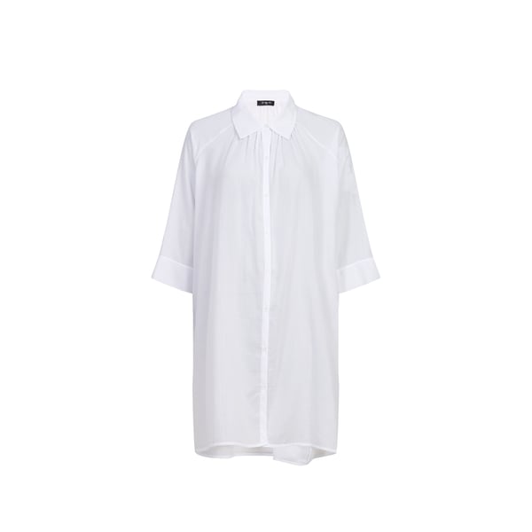 Robe chemise courte en coton Robe chemise courte en coton