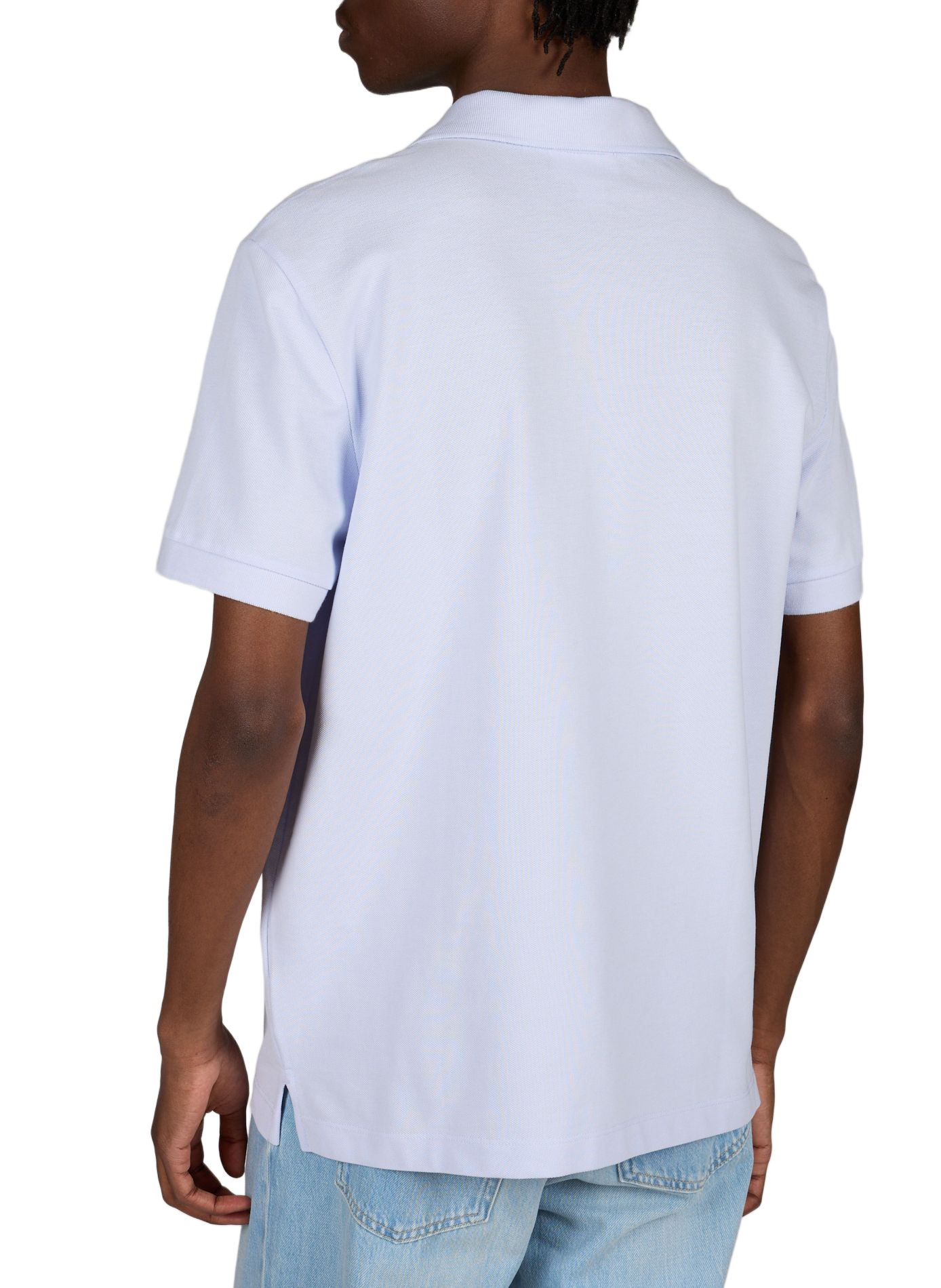 Piqué cotton polo CALVIN KLEIN Blue