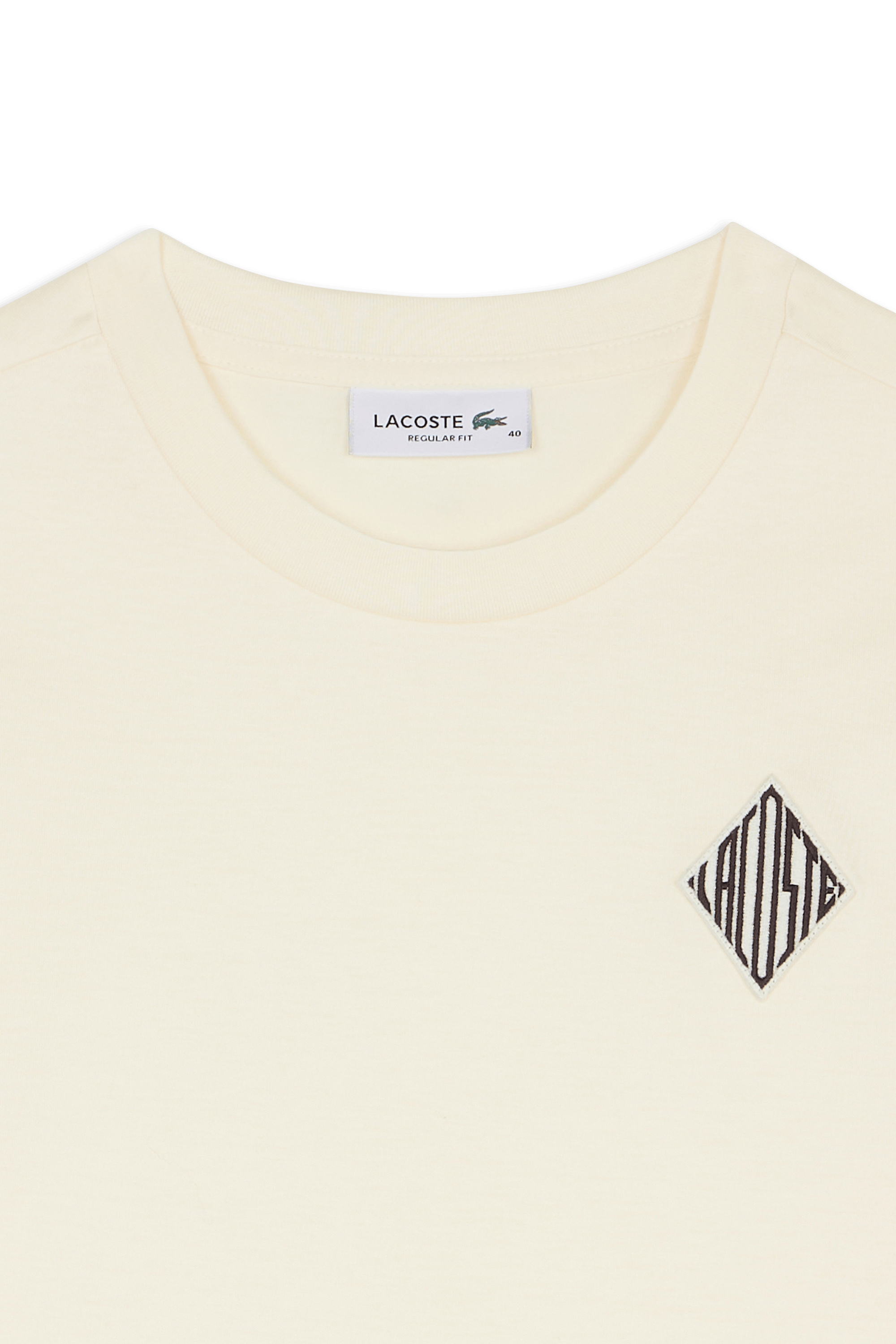 T-shirt tee-shirt LACOSTE Jaune
