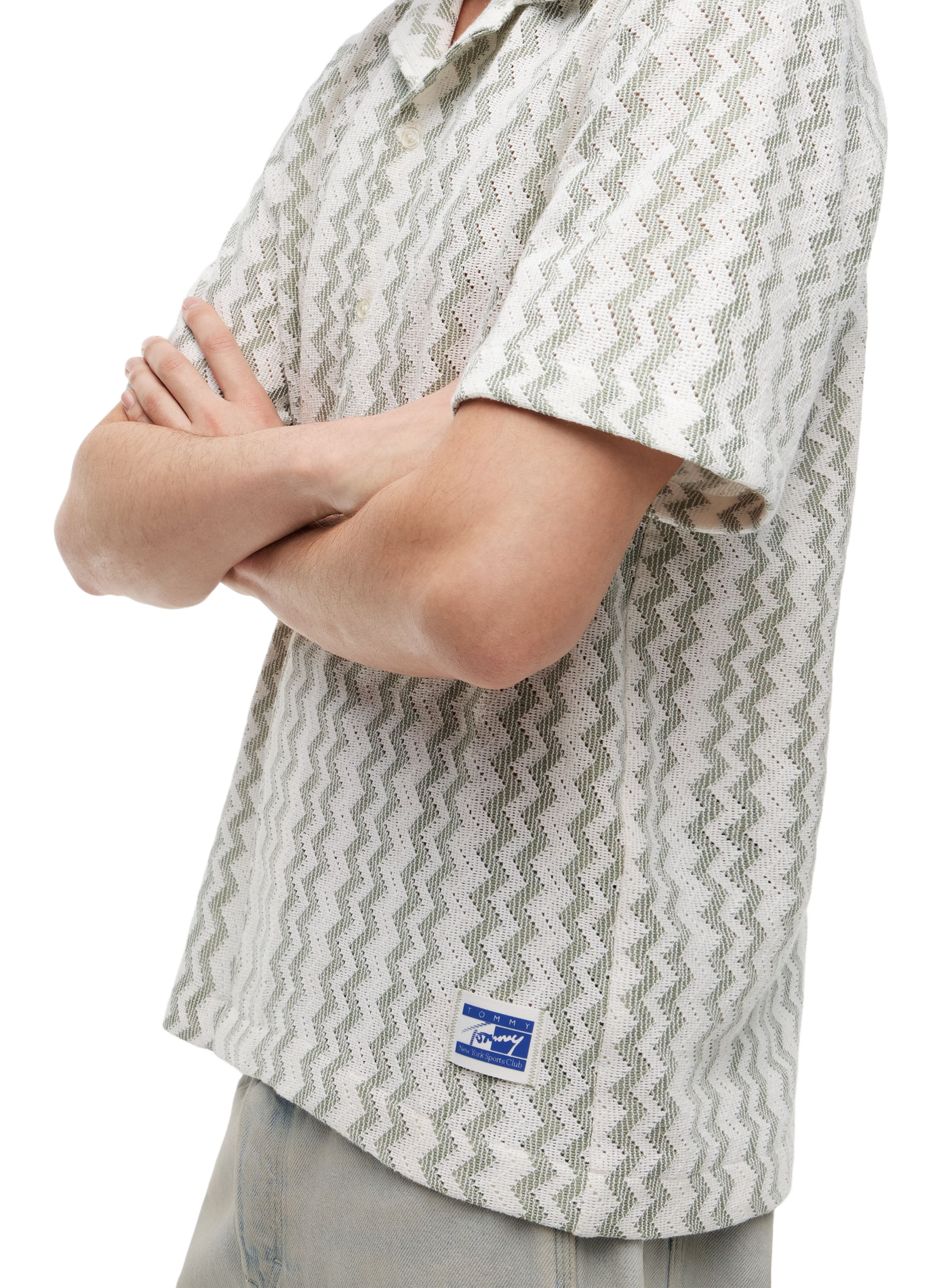 Striped shirt TOMMY HILFIGER Green