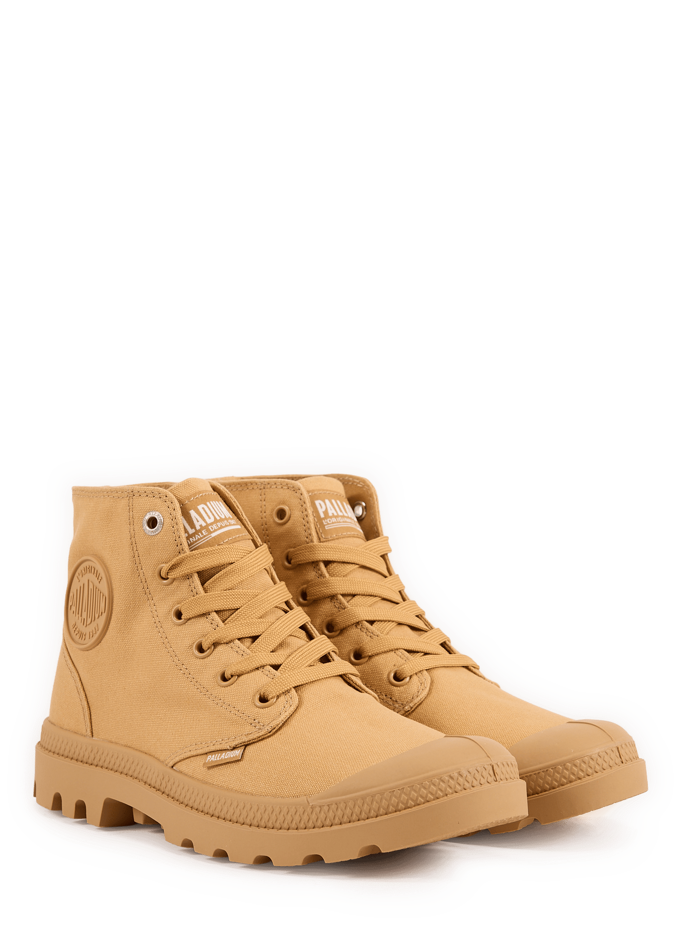Cotton ankle boots PALLADIUM Brown