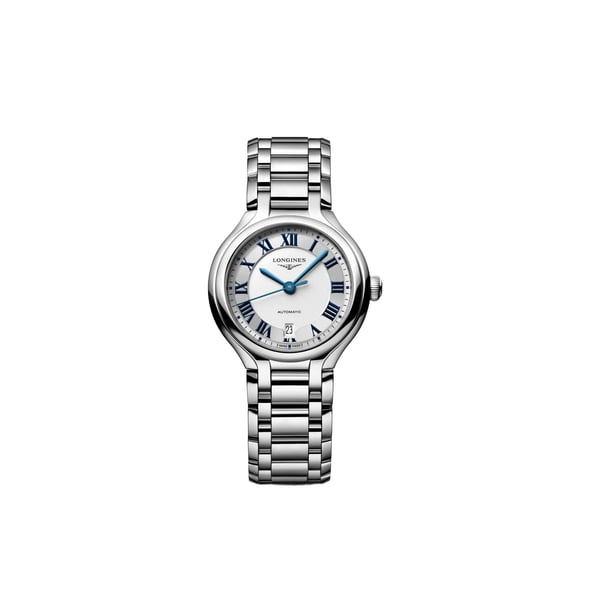 Montre automatique Longines PrimaLuna en acier inoxydable Montre automatique Longines PrimaLuna en acier inoxydable