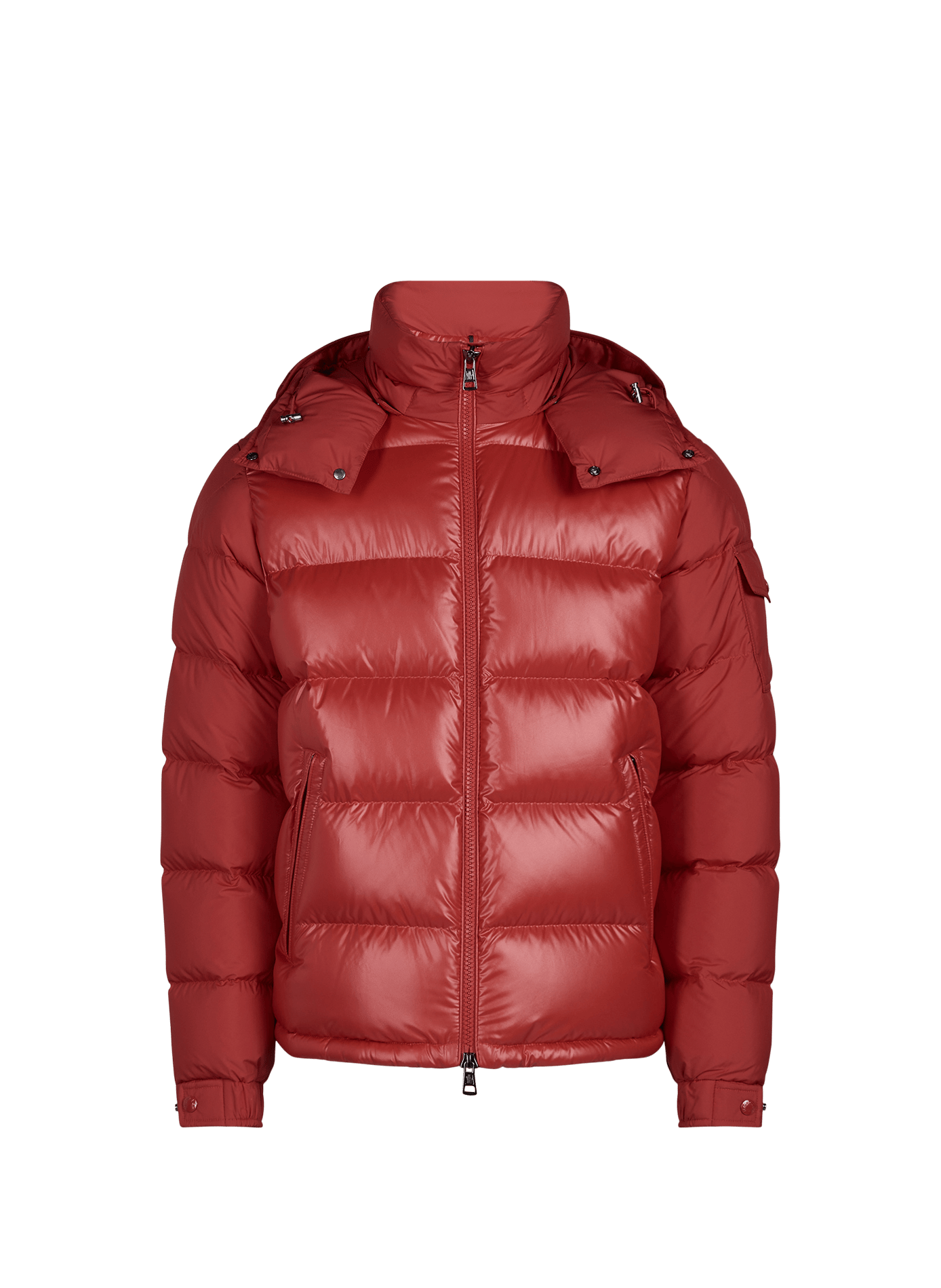 Daunenjacke mit abnehmbarer Kapuze Maya MONCLER Rot