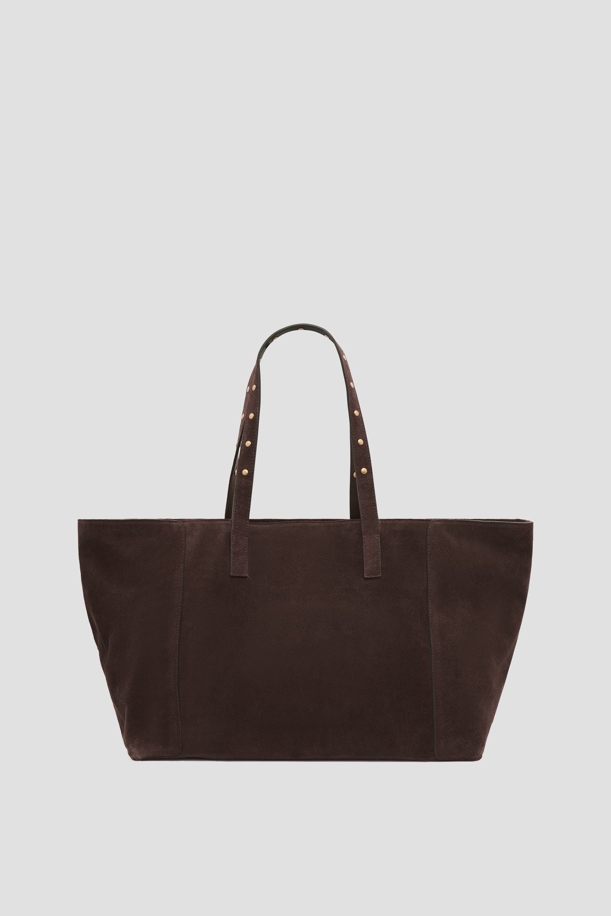 Cabas en cuir velours - simple GERARD DAREL Marron
