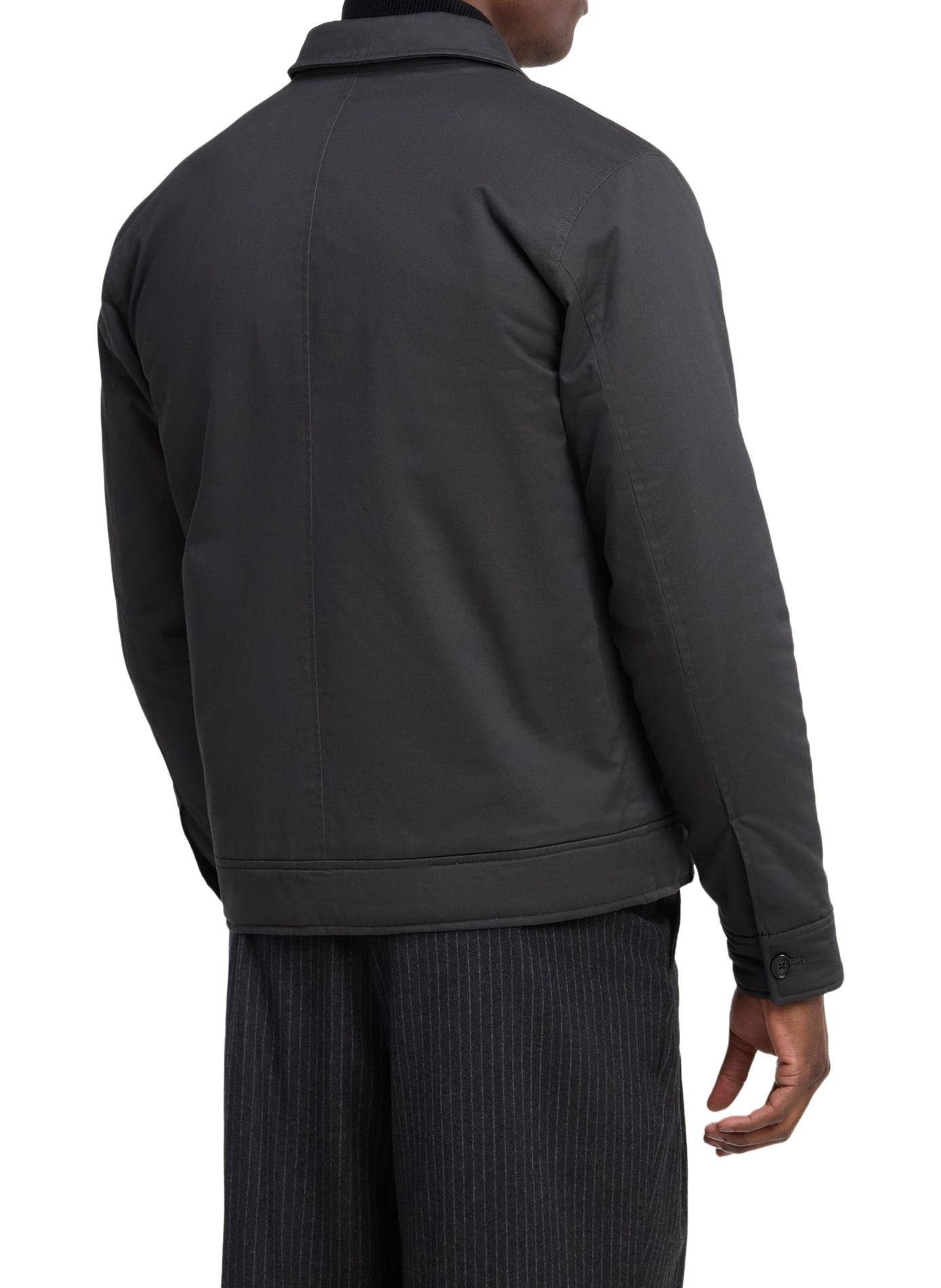 Gerade geschnittene Jacke aus Baumwollmischung EDEN PARK Khaki
