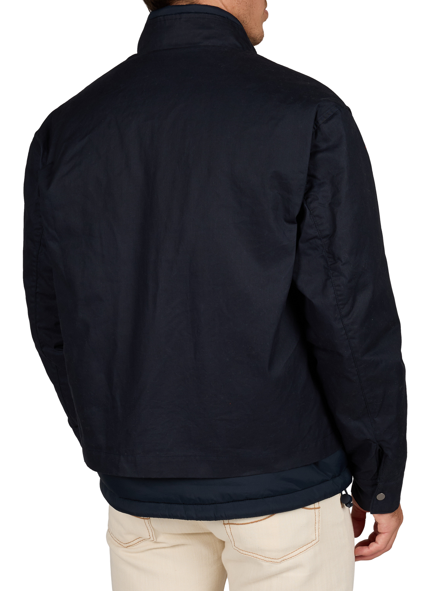 Blouson court en coton  K-WAY Bleu