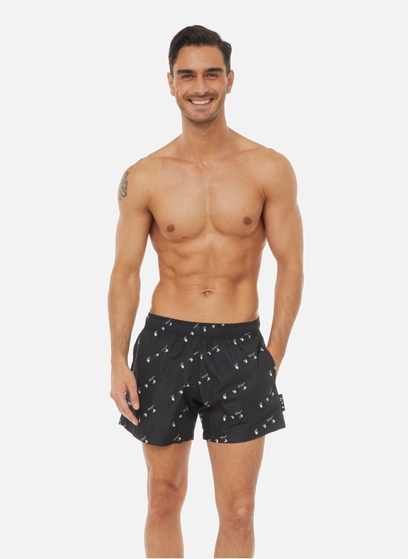Short de bain à logo Noir by OFF WHITE OFF WHITE Short de bain à logo Noir