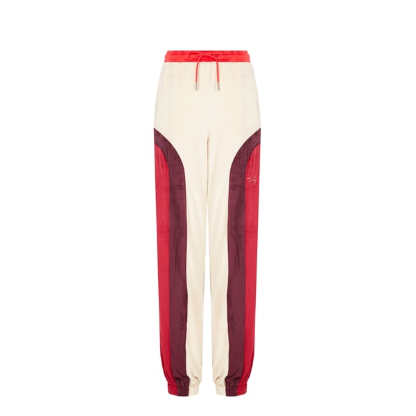 Pantalon de jogging effet velours
