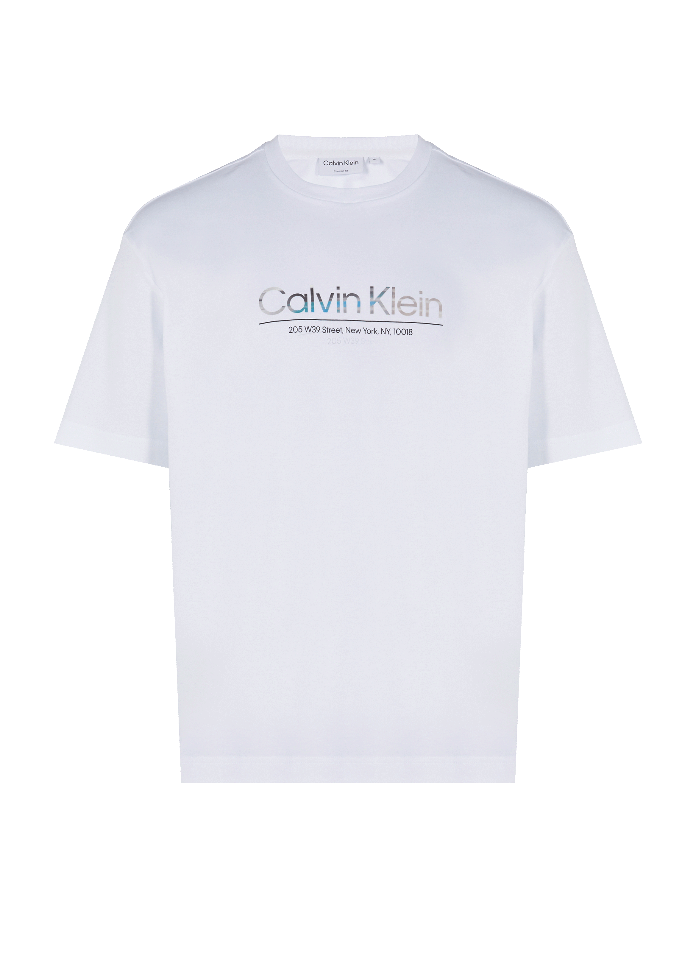 Cotton logo T-shirt CALVIN KLEIN White