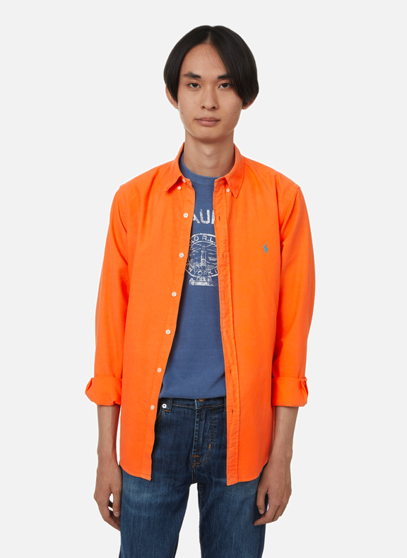 POLO RALPH LAUREN Cotton shirt  Orange