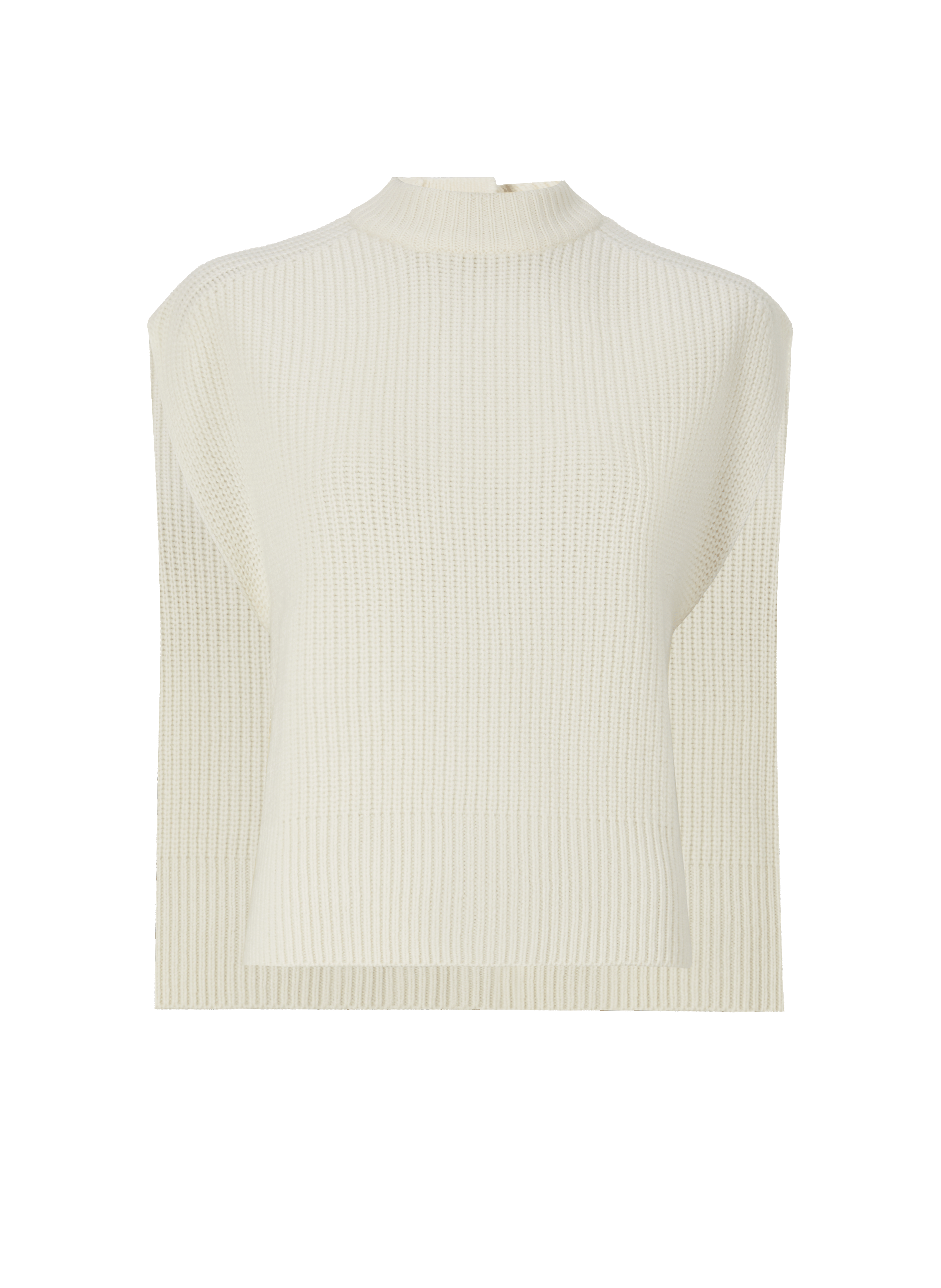 Pull sans manches en laine