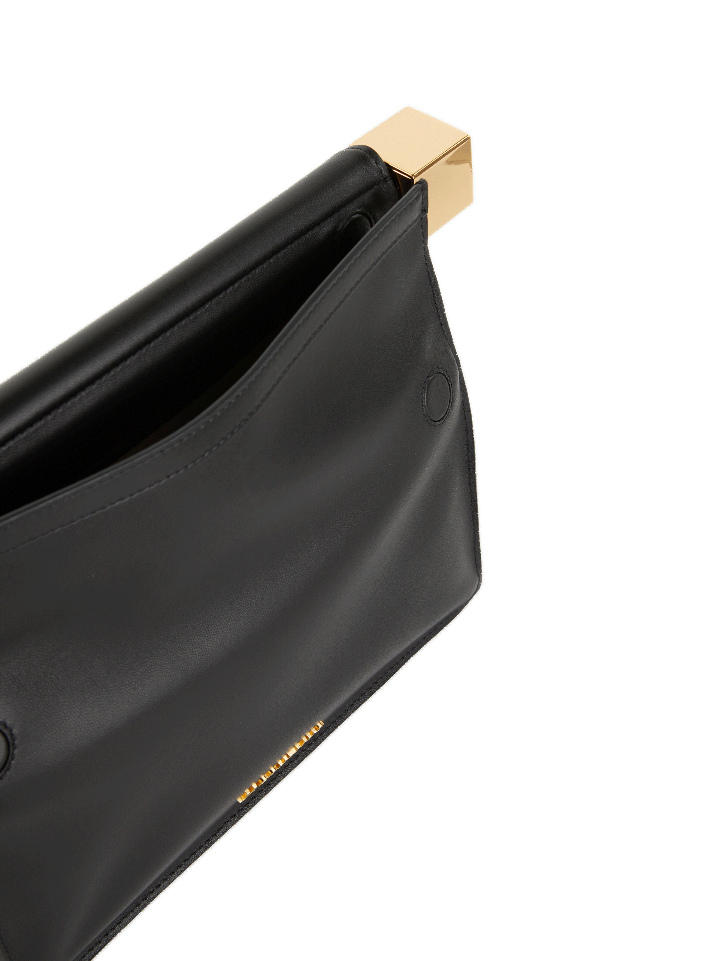 La Pochette Rond Carré clutch  JACQUEMUS Black