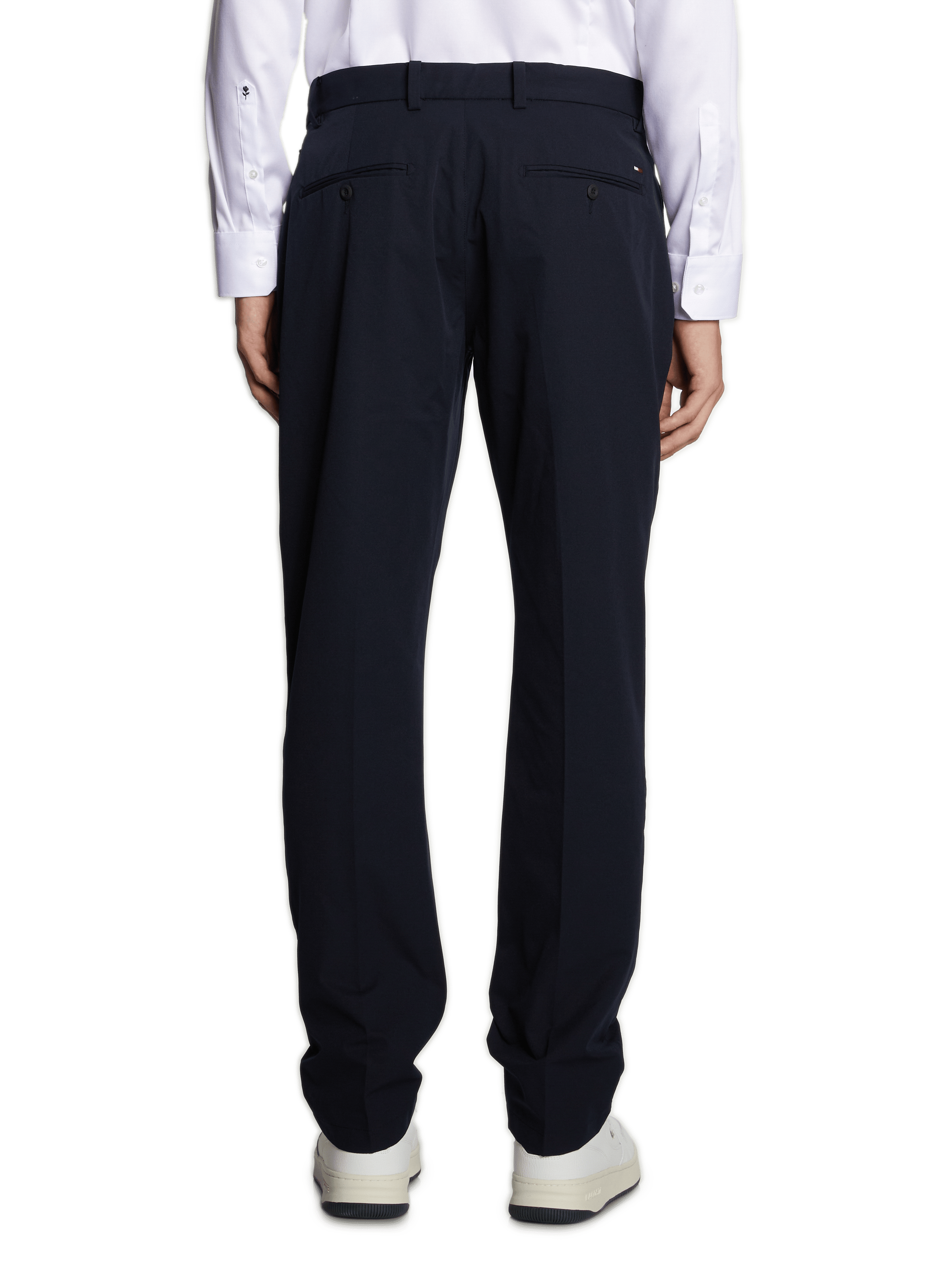 Pantalon uni  TOMMY HILFIGER Bleu