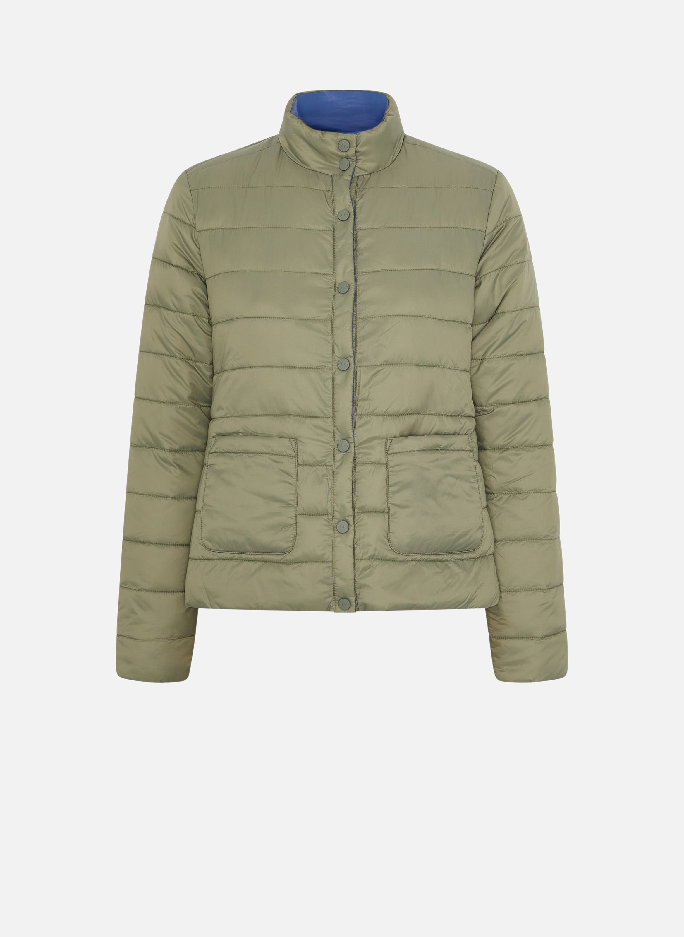 Veste de sport boutonné performance athleisure lyra BORN LIVING YOGA Bleu