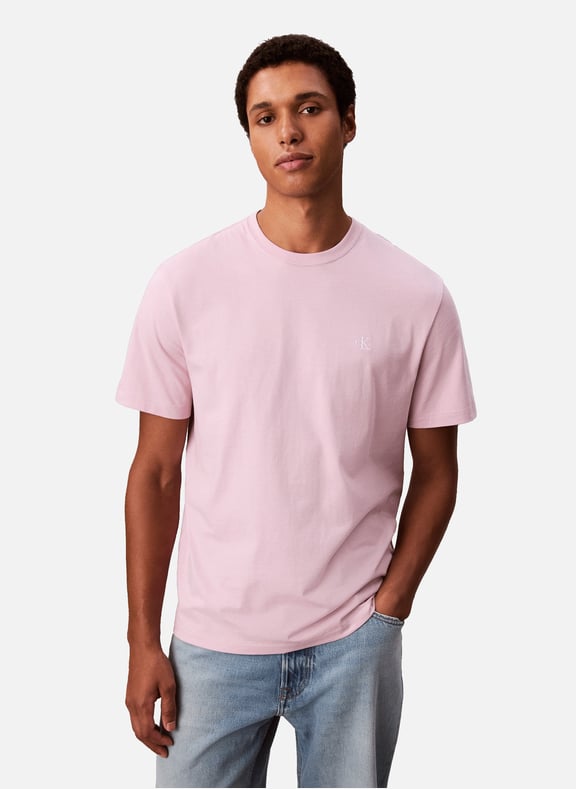 Classic Cotton T-Shirt Purple by CALVIN KLEIN CALVIN KLEIN Classic Cotton T-Shirt Purple