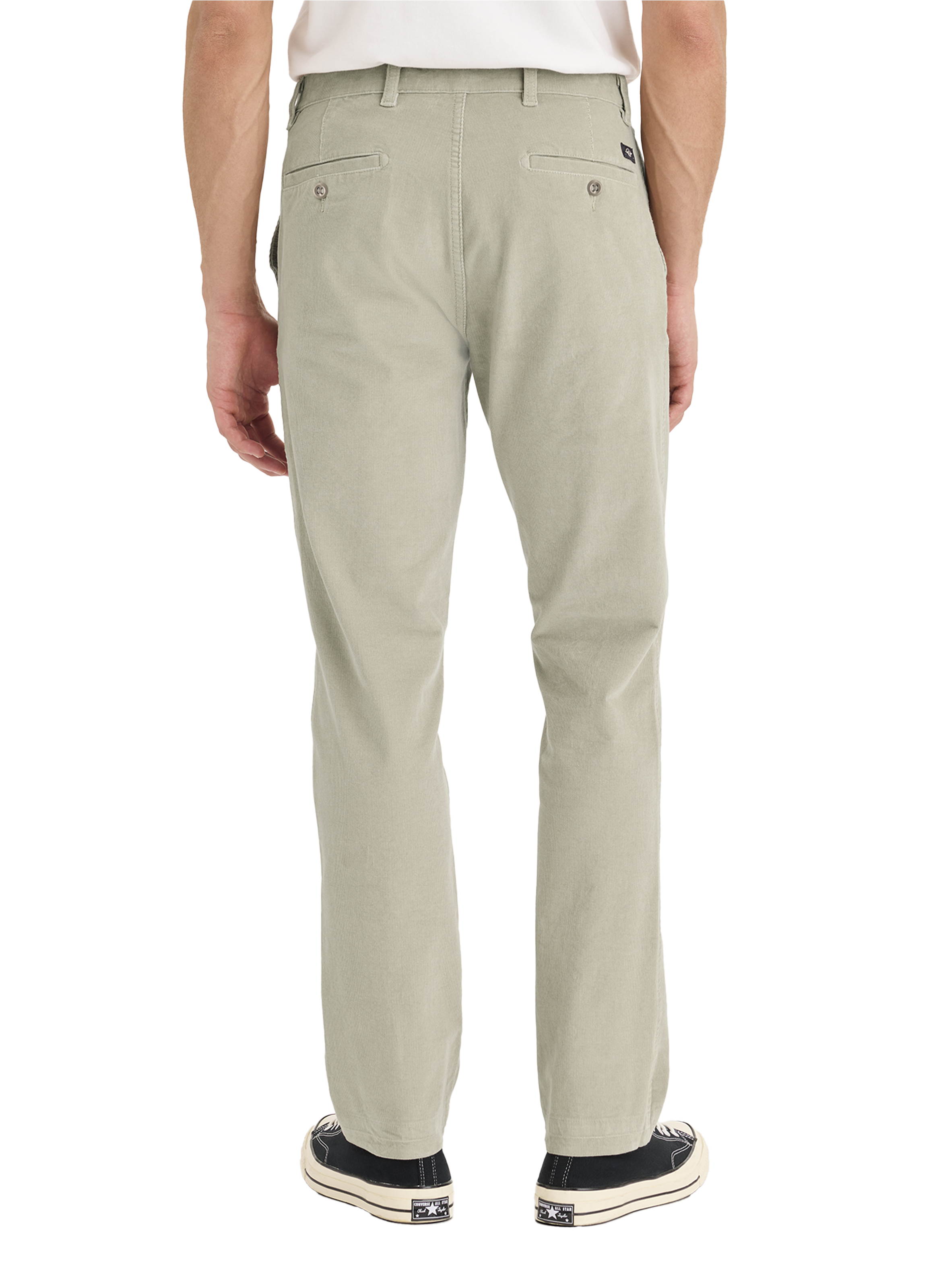 Pantalon droit en coton DOCKERS Beige