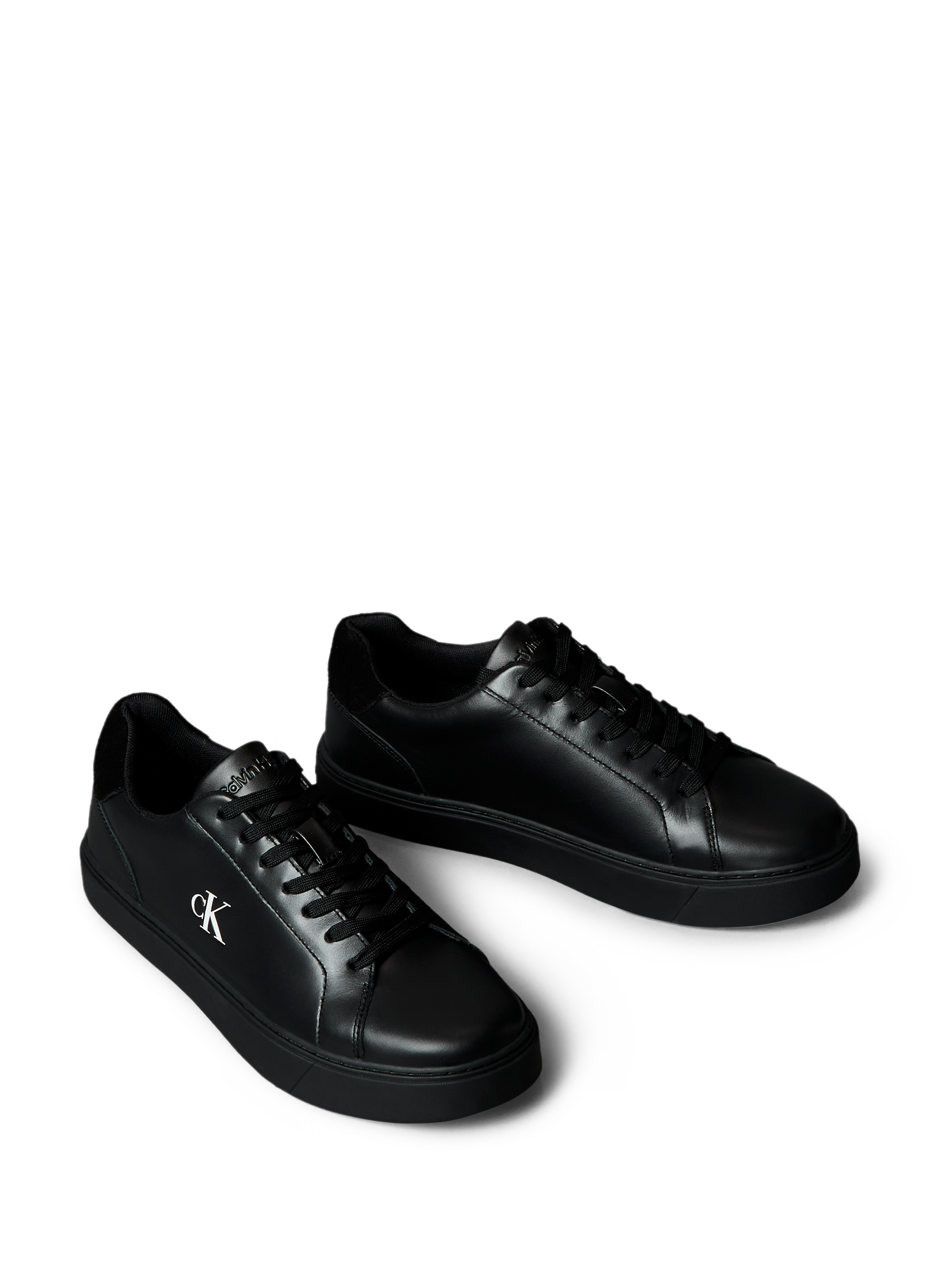 Smooth leather sneakers CALVIN KLEIN Black