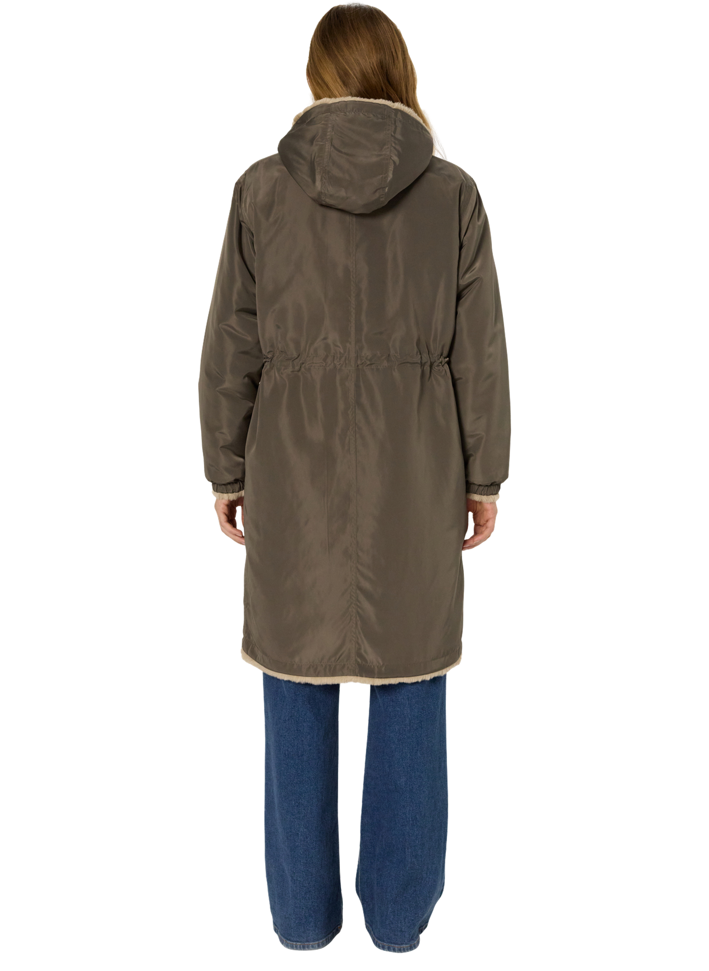 Parka en fausse fourrure réversible - mayline GERARD DAREL Vert