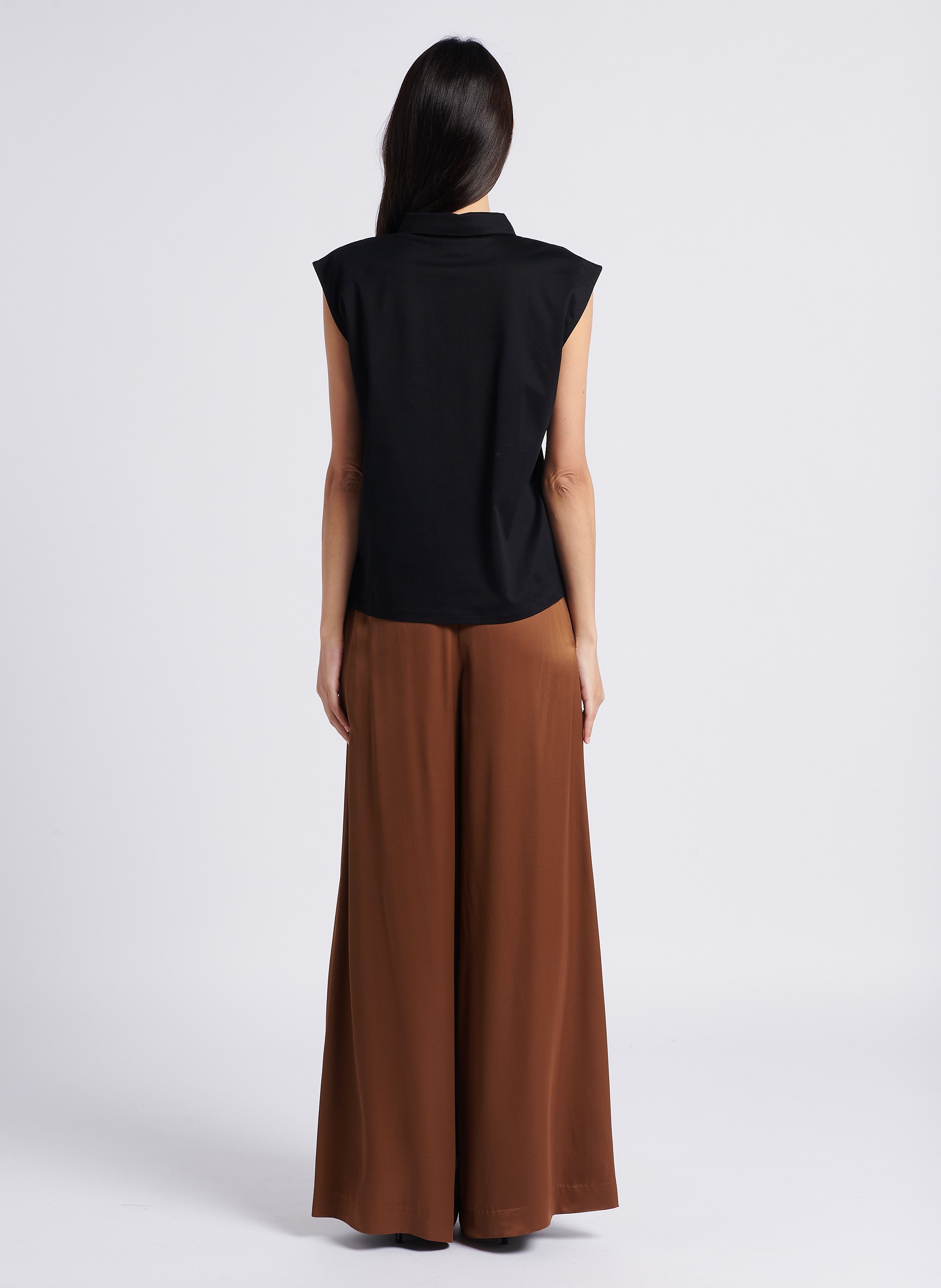 Escarpins à bout pointu en cuir diamantine JONAK Noir