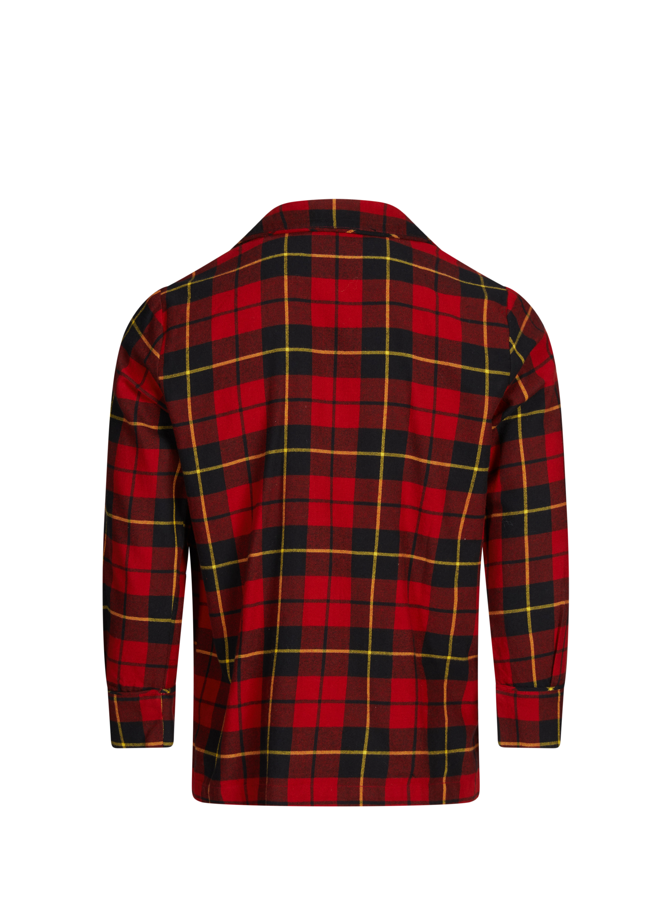 Ensemble pyjama tartan en flanelle de coton POLO RALPH LAUREN Rouge