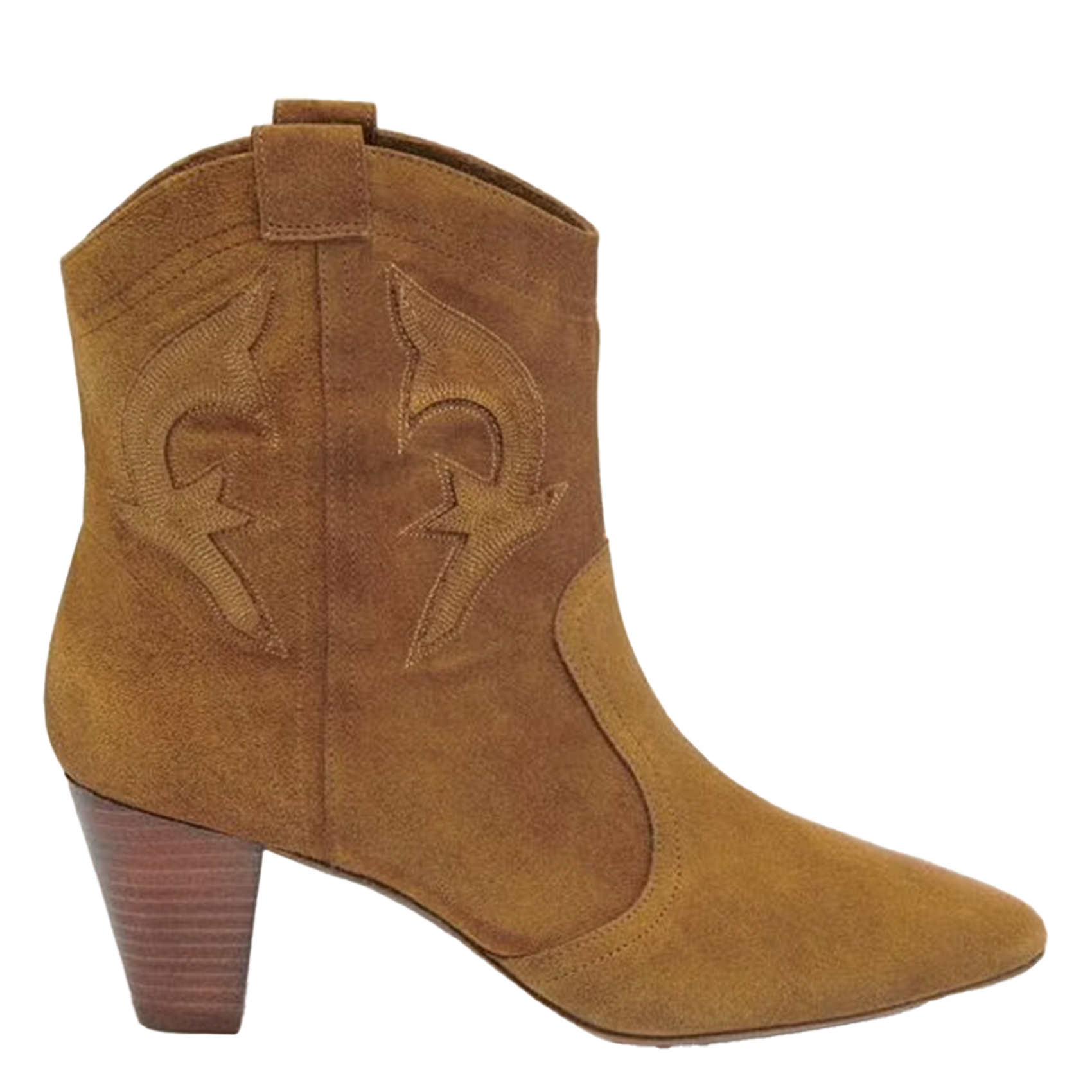 Bottines en cuir casey BA&SH Marron