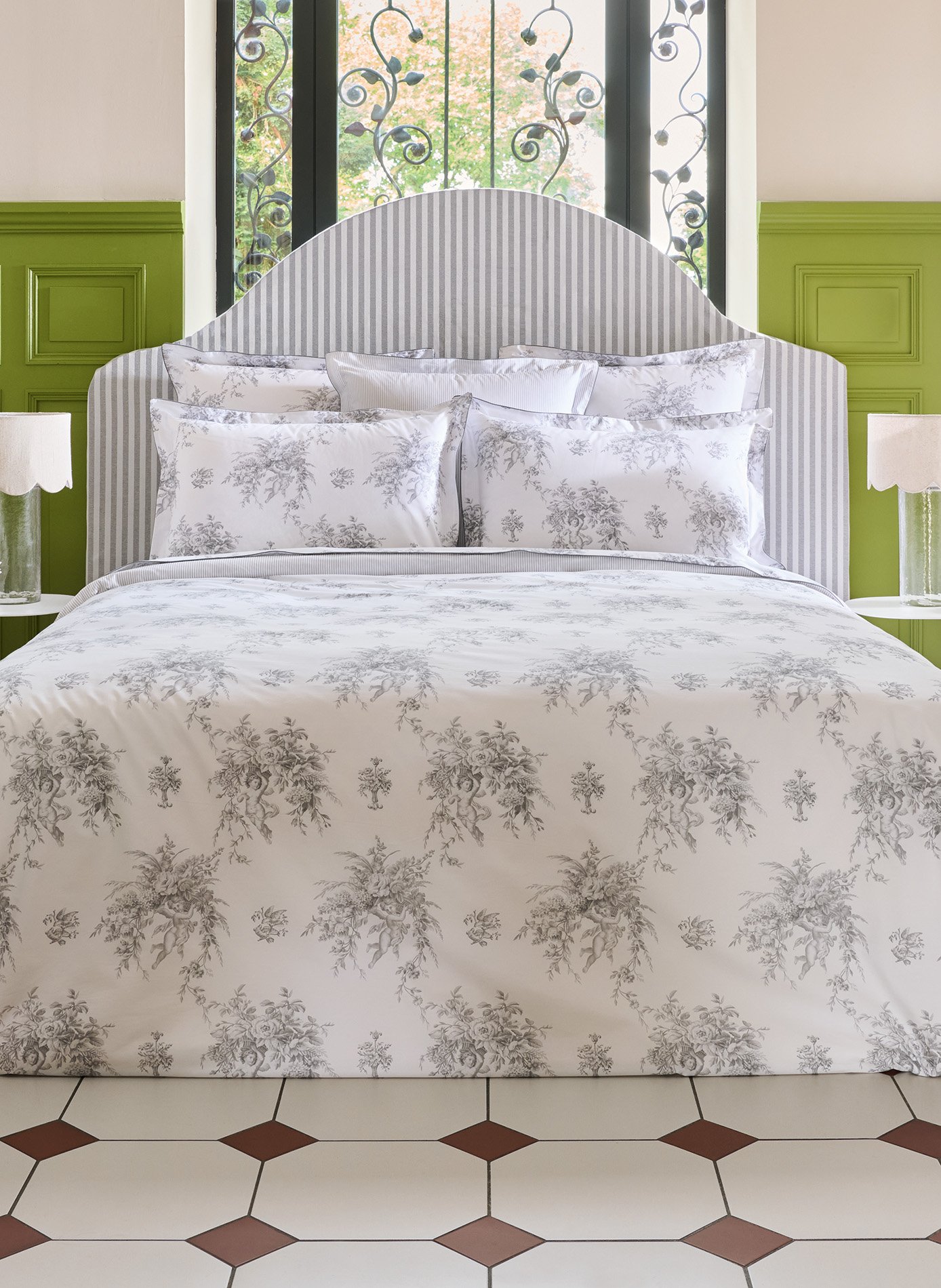 Housse de couette evanescence ANNE DE SOLENE Blanc