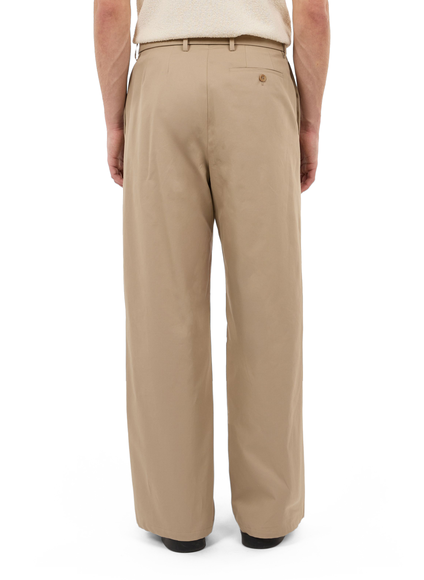 Pantalon Hide en coton  SAISON 1865 Beige