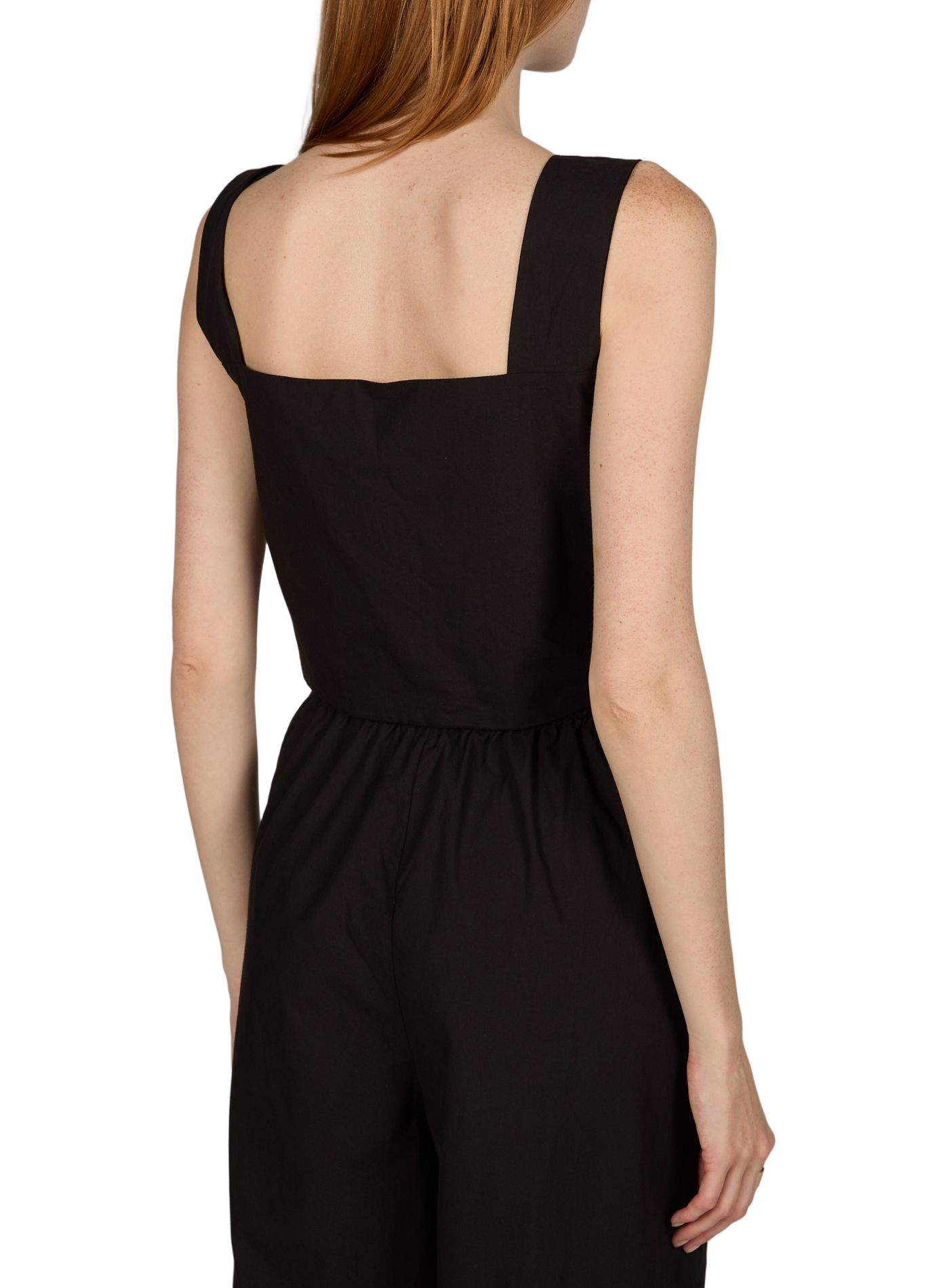 Sylena cotton jumpsuit ARTLOVE Black