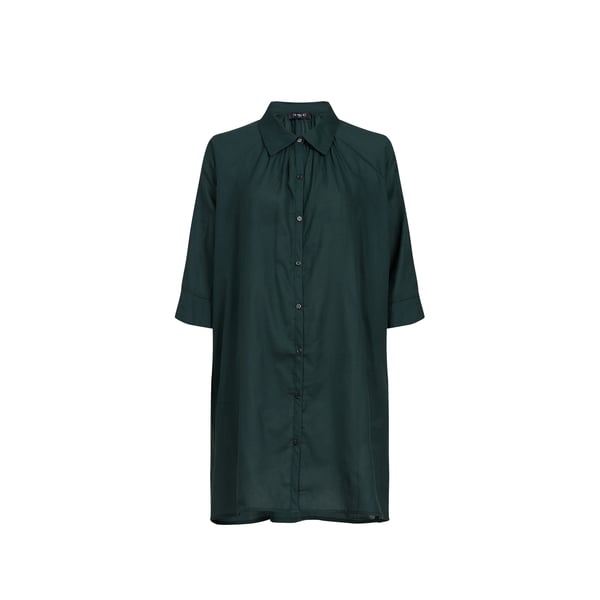 Robe chemise courte en coton Robe chemise courte en coton