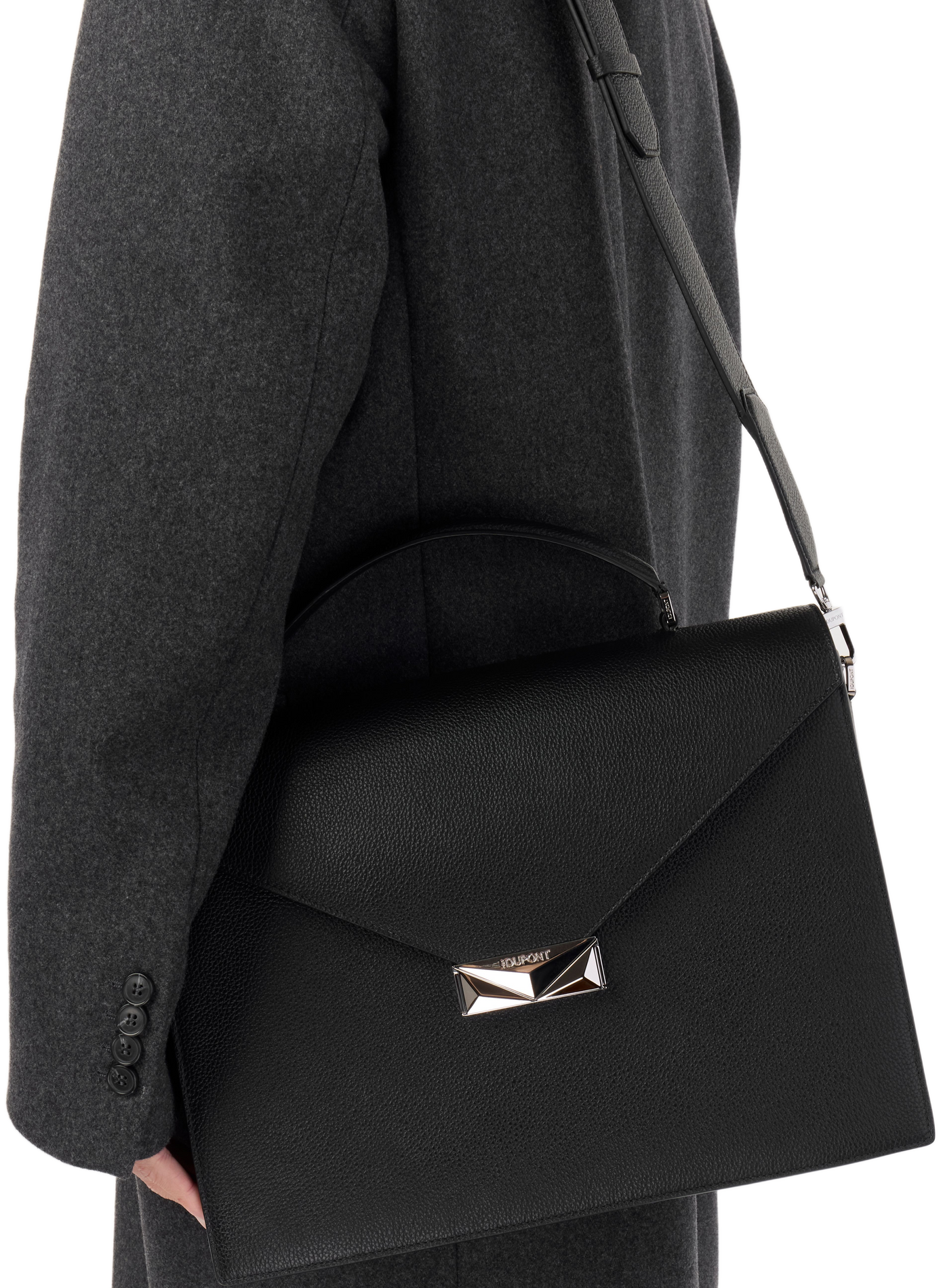Classic leather document holder S.T. DUPONT Black