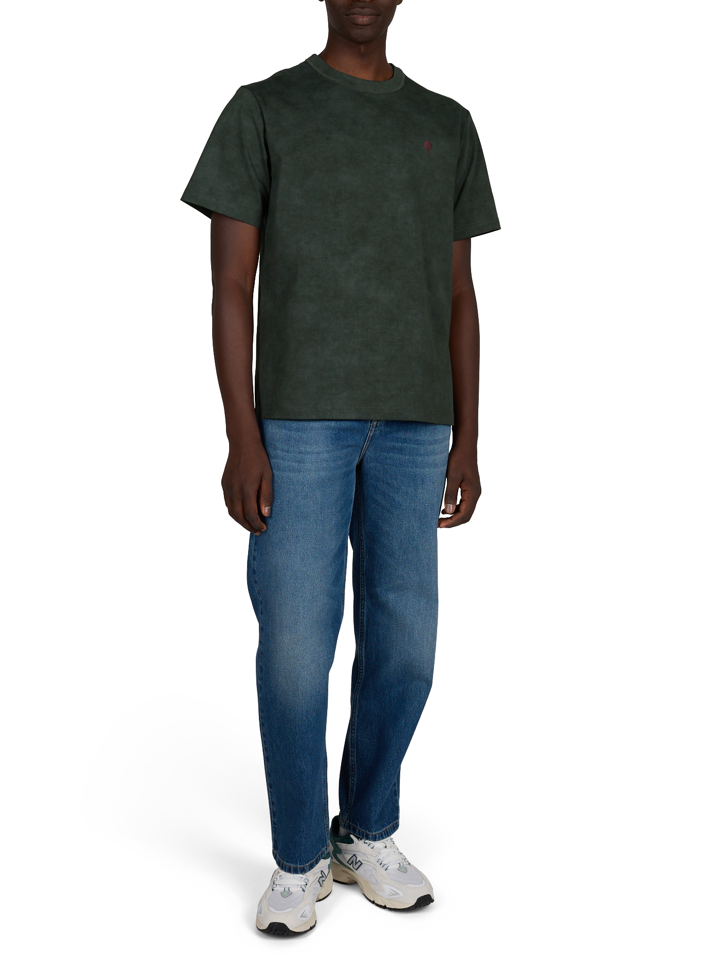 Washed cotton BETA jeans SAISON 1865 Blue