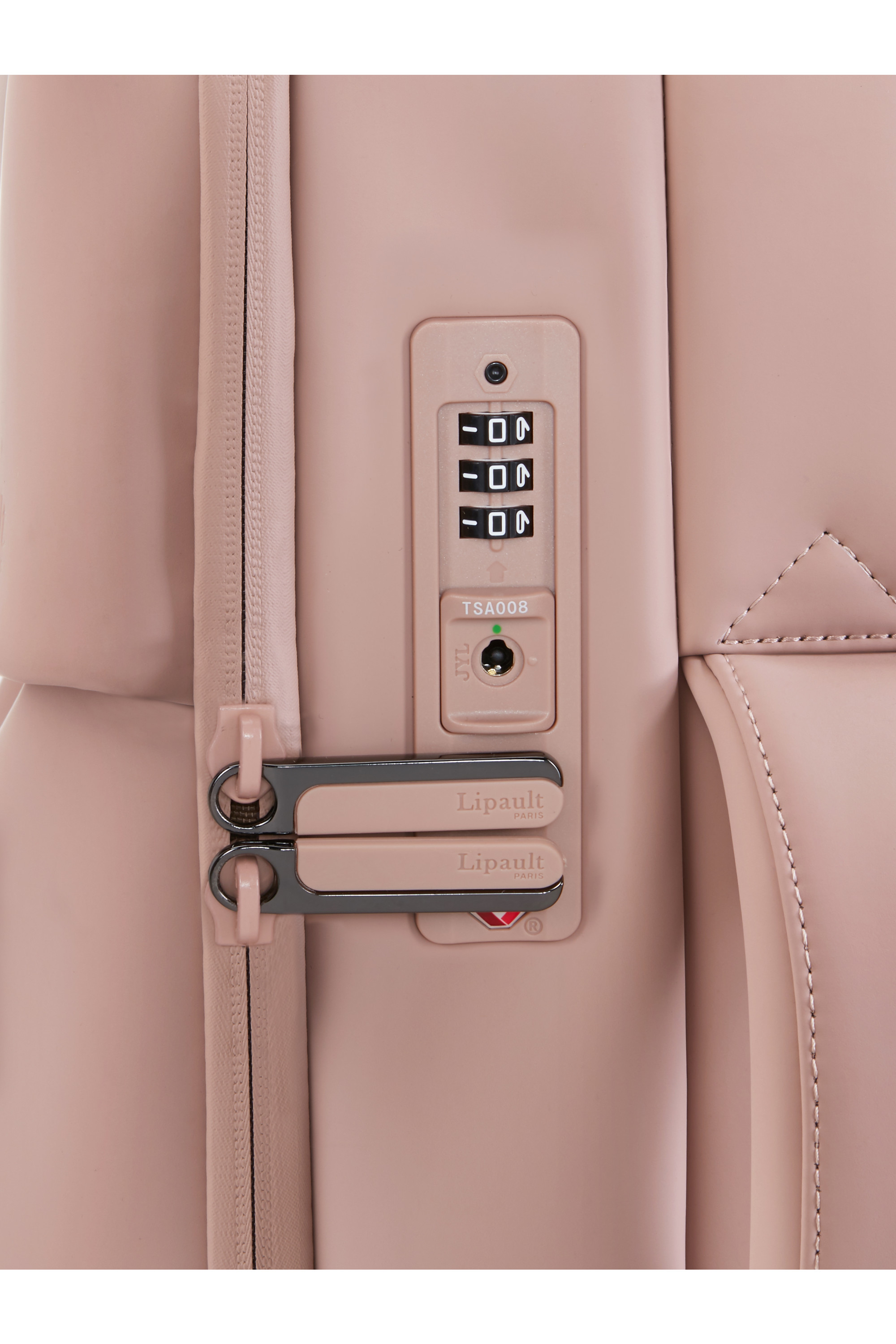 Lost in berlin valise 4 roues taille s LIPAULT PARIS Rose