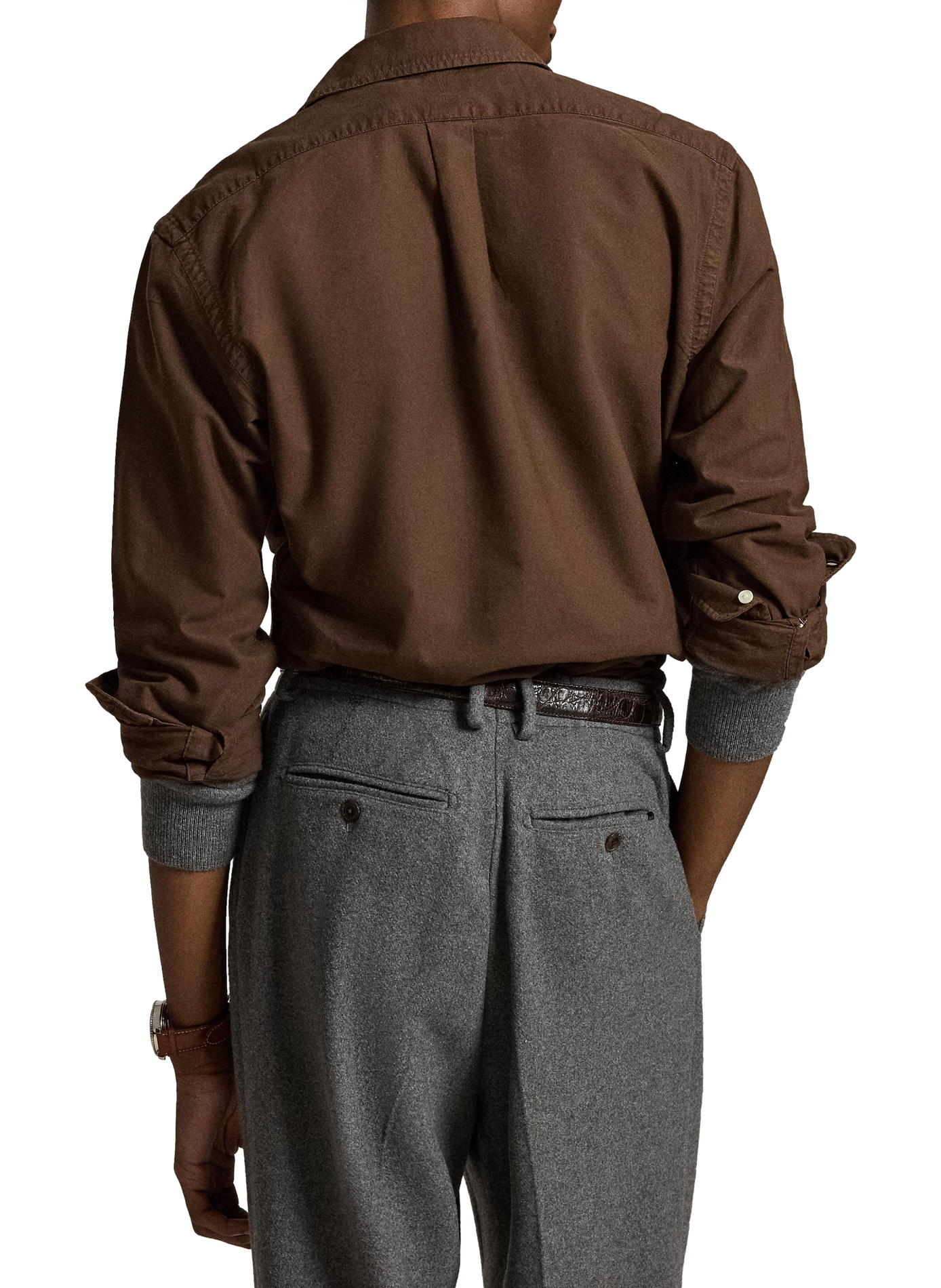 Long-sleeved cotton shirt | Beige POLO RALPH LAUREN Men