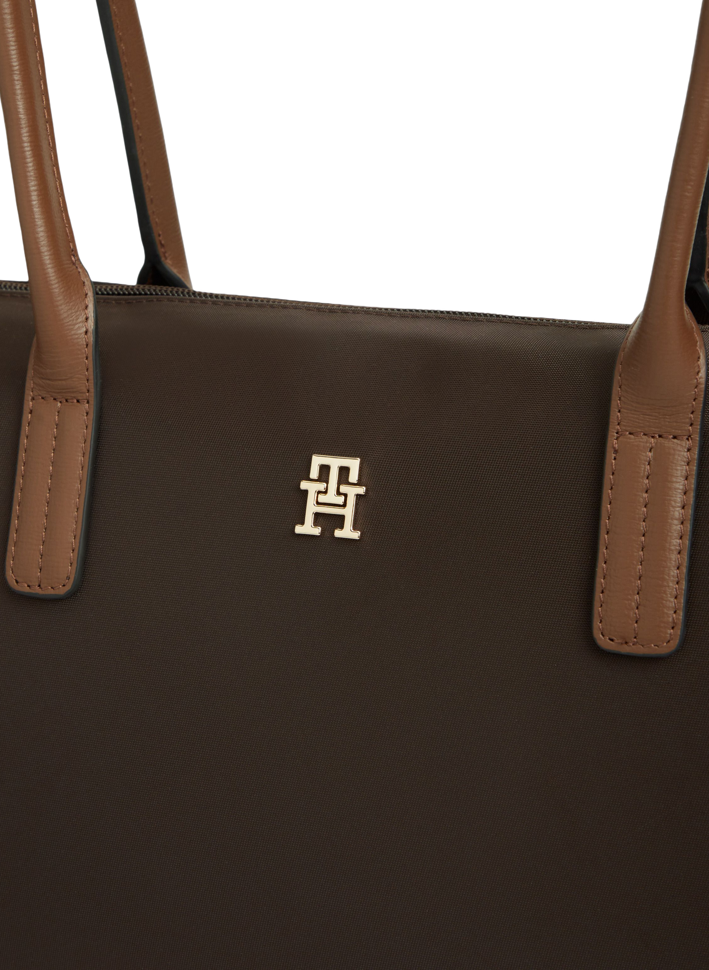 Shopper-Tasche TOMMY HILFIGER Braun