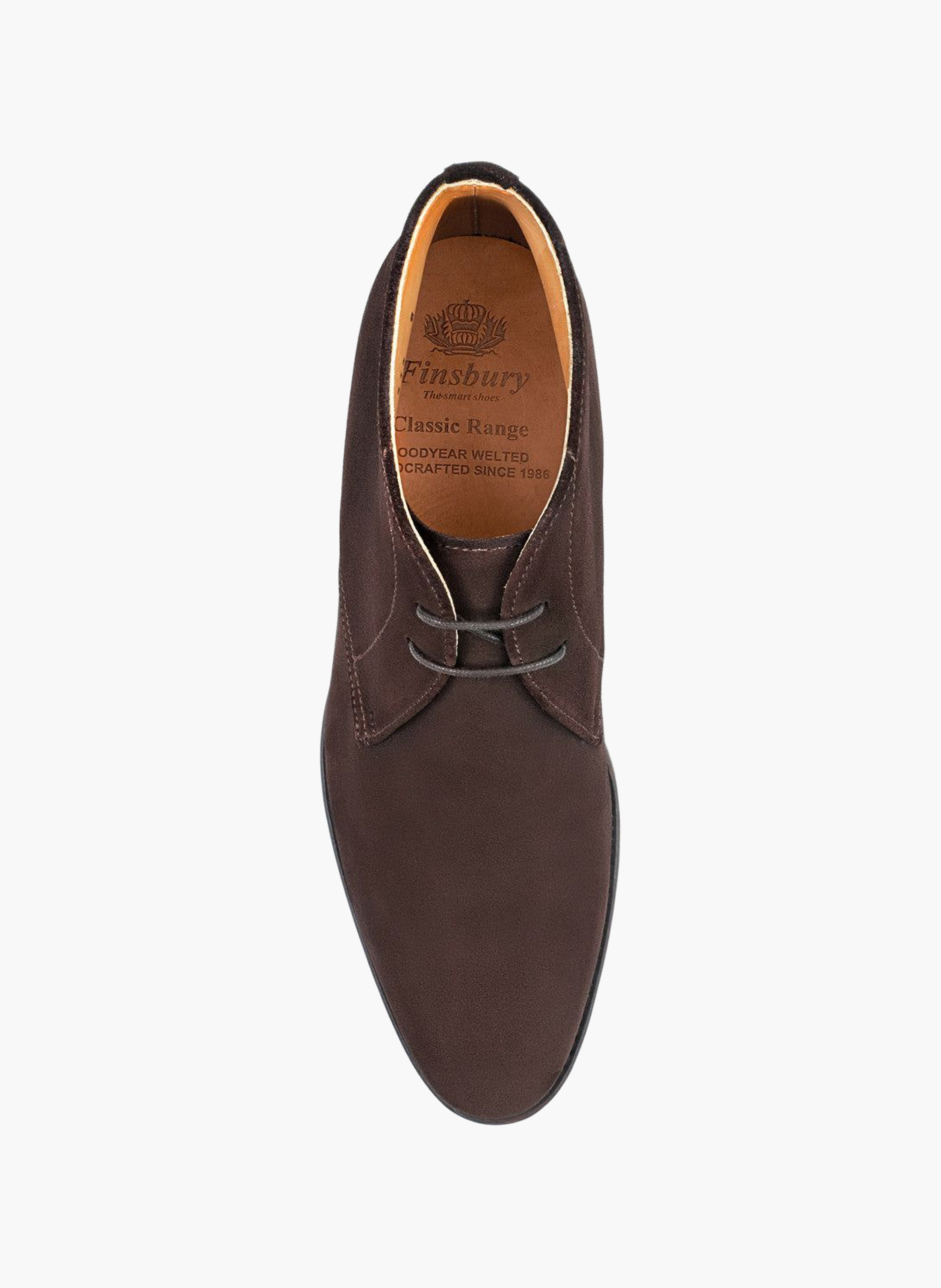 Bottines chukka FINSBURY Marron