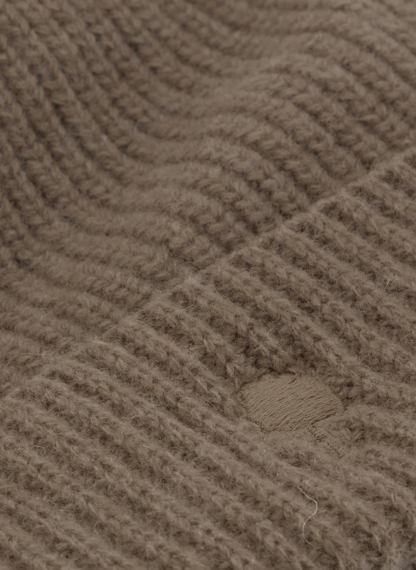 Bonnet en laine mélangée FAGUO Braun