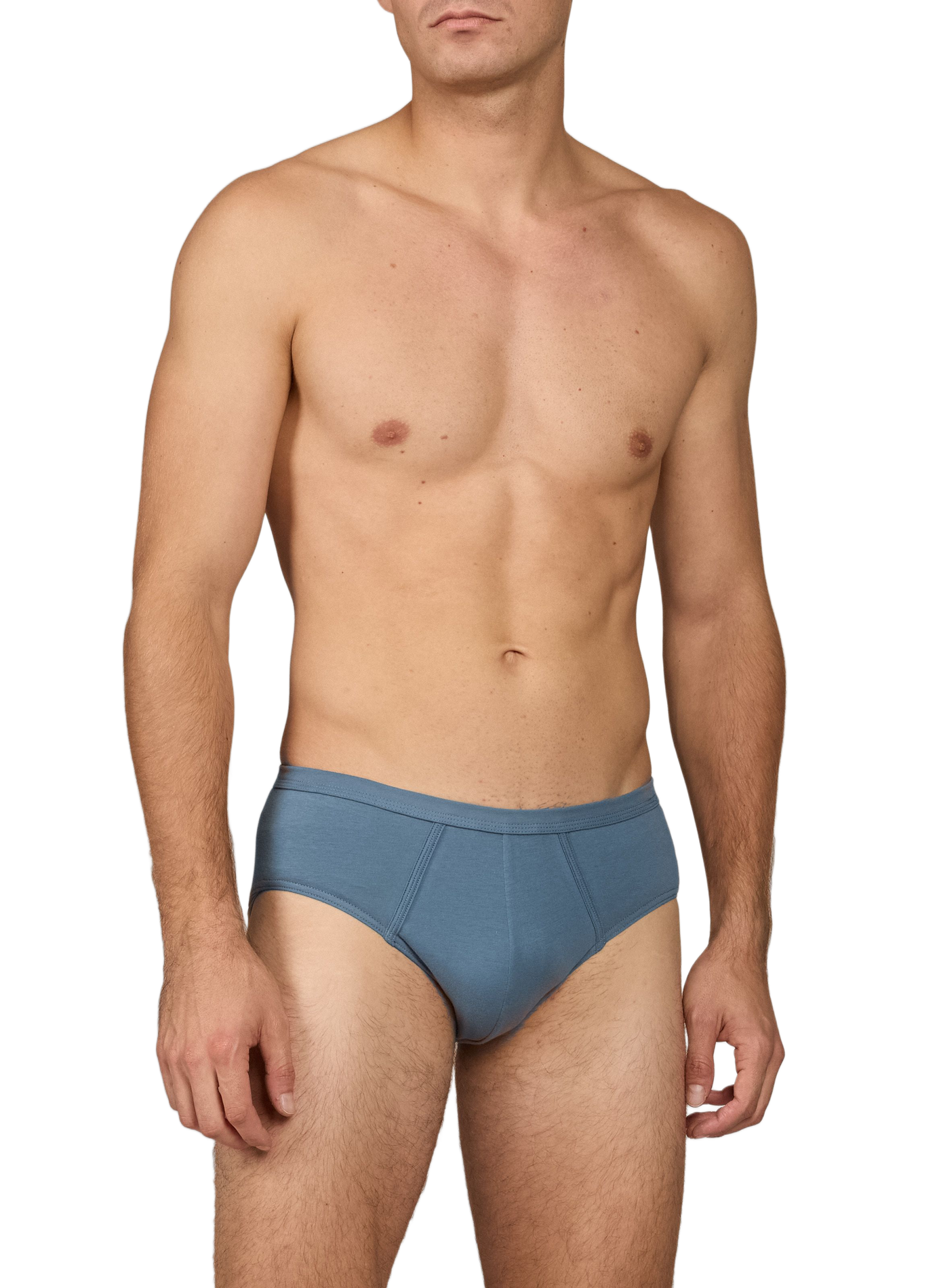 Cotton-blend briefs AU PRINTEMPS PARIS Blue