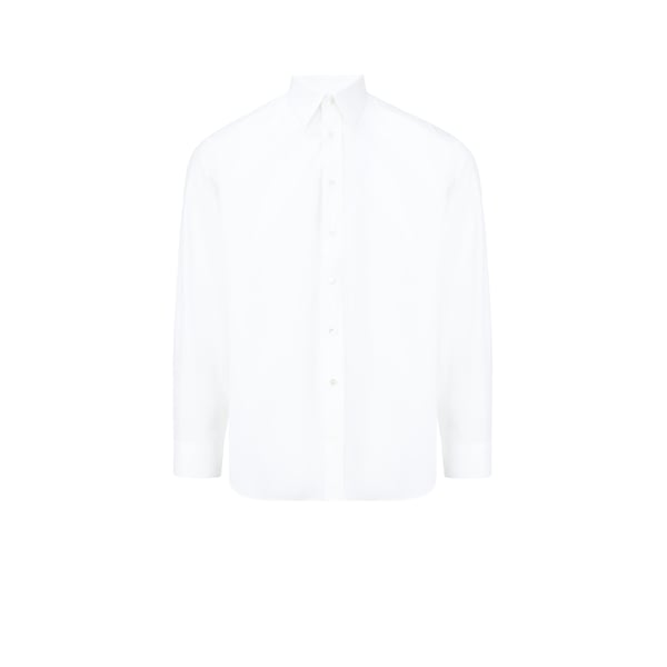 Chemise en coton avec poche imprimée