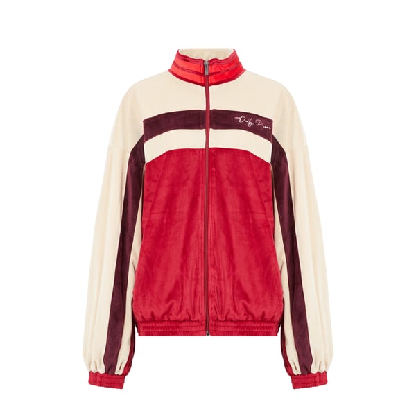 Blouson effet velours