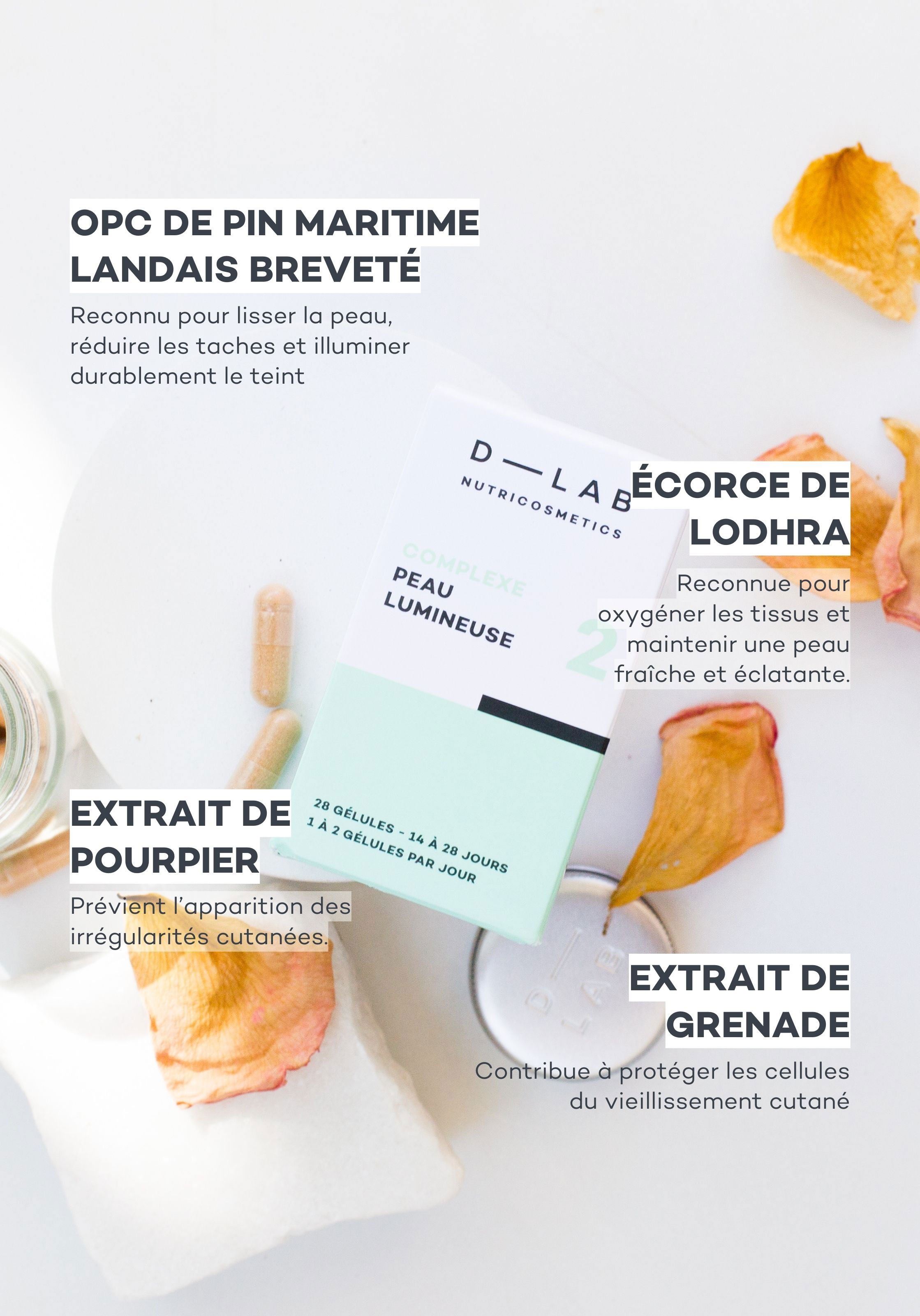 Glowing Skin Complex D-LAB NUTRICOSMETICS No color