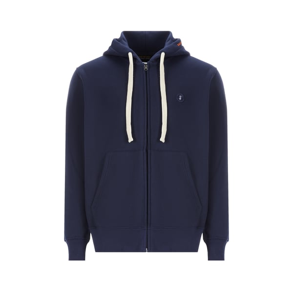 Gilet à capuche en coton mélangé