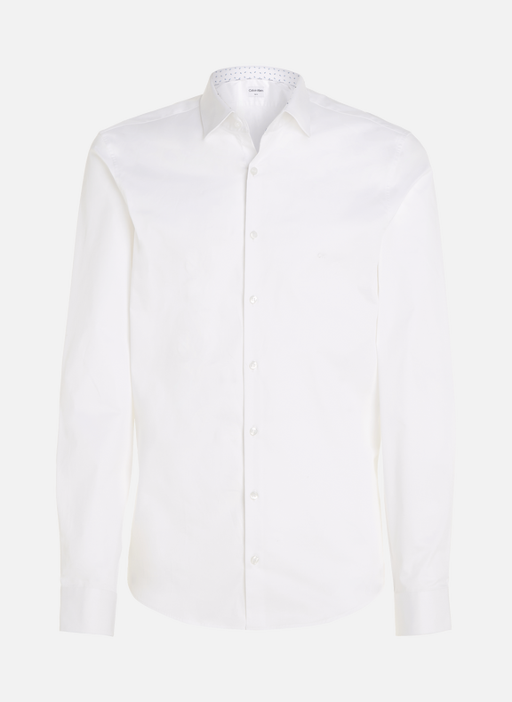 CALVIN KLEIN Slim-fit shirt White