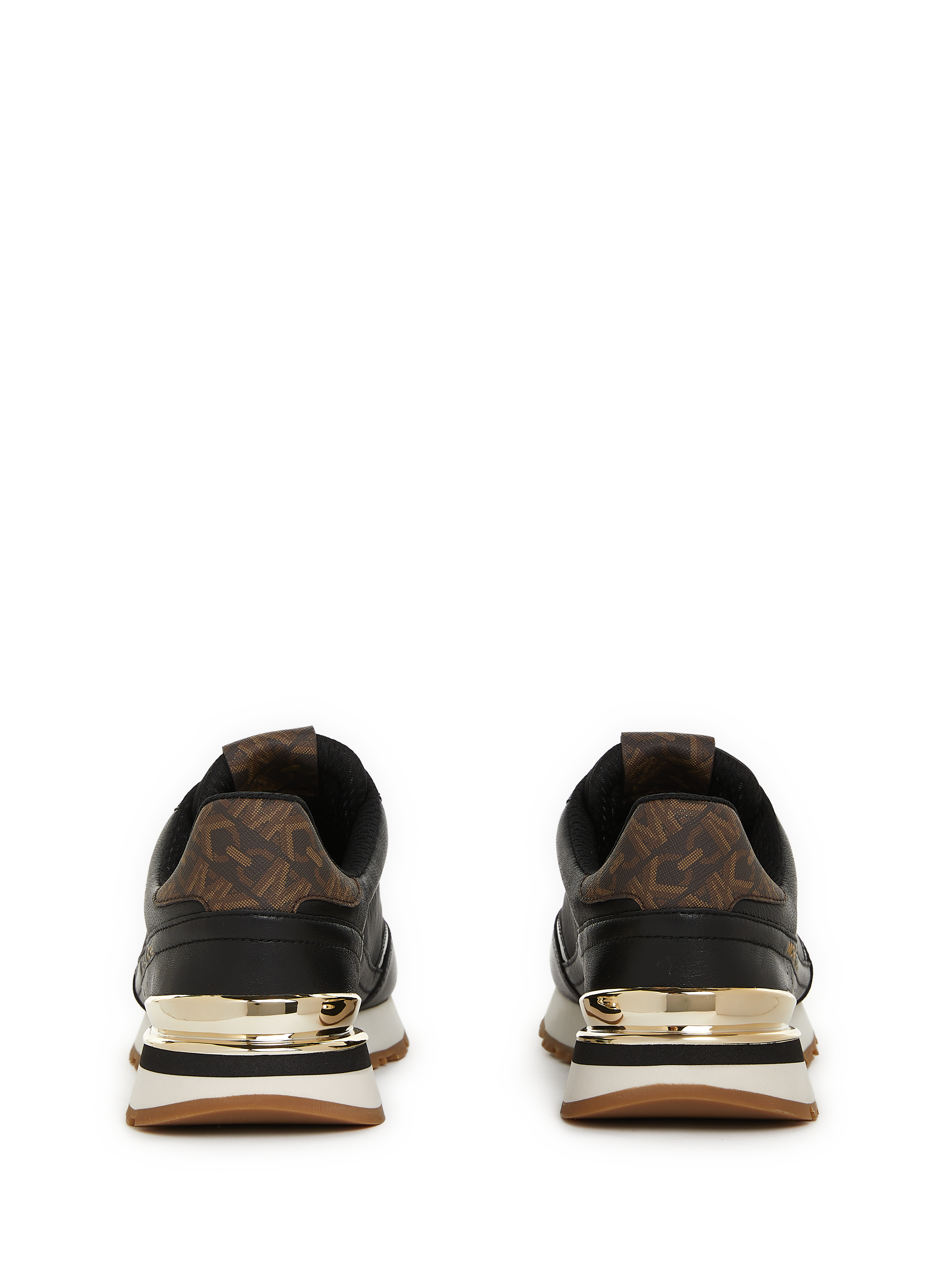 Baskets Nova Trainer en cuir Noir