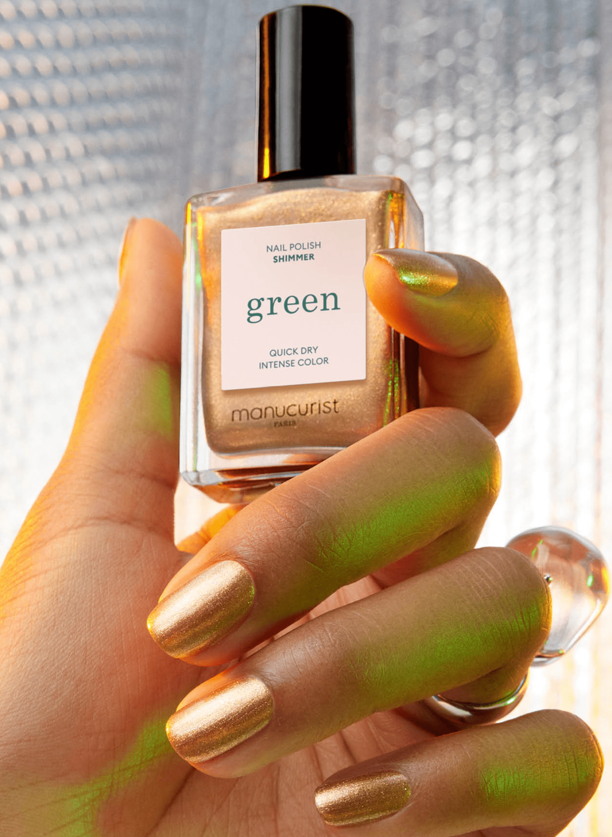 Vernis Green MANUCURIST Shimmer