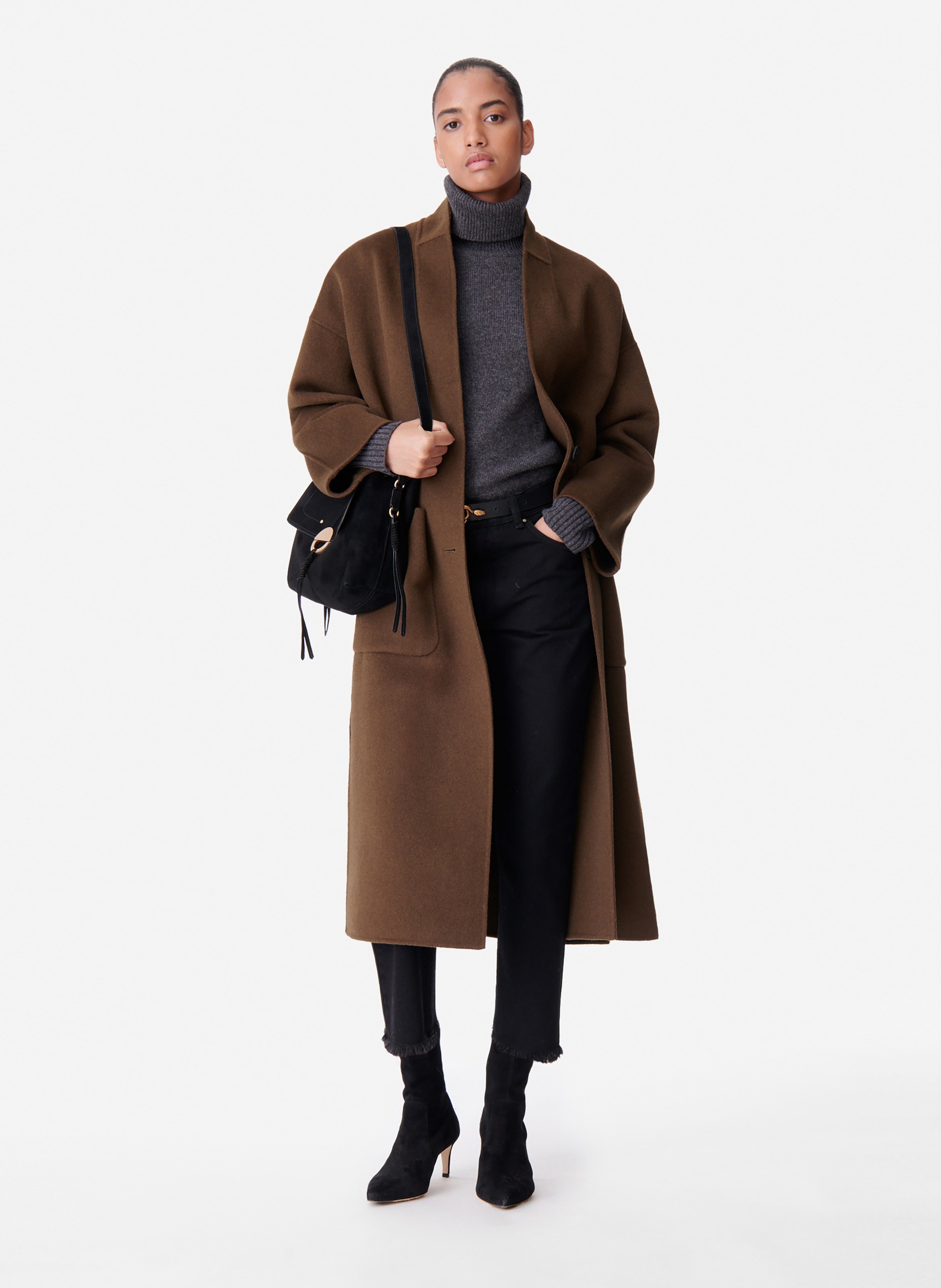 Manteau bachir VANESSA BRUNO Marron