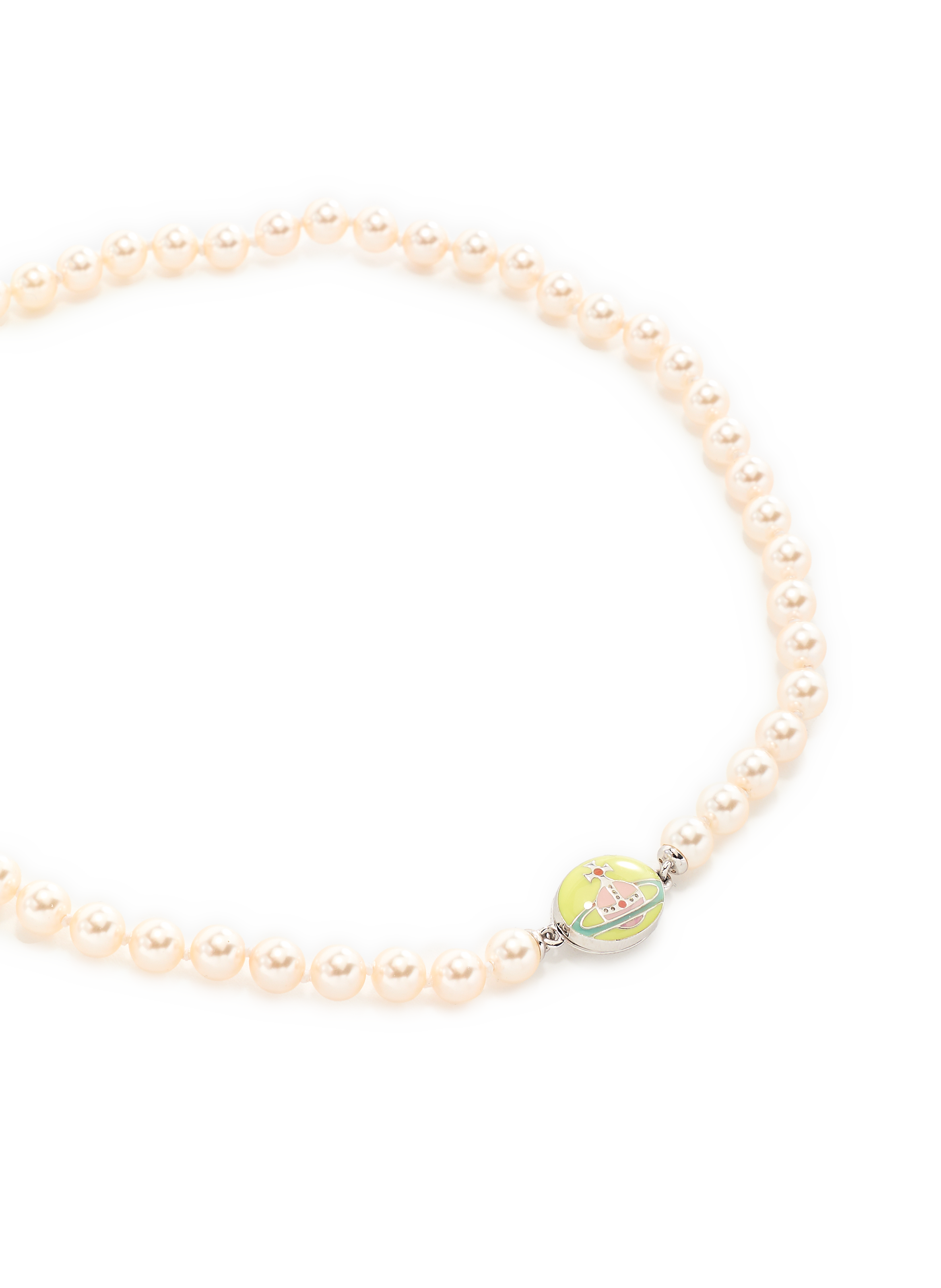 Collier ras du cou à perles VIVIENNE WESTWOOD Multicolore